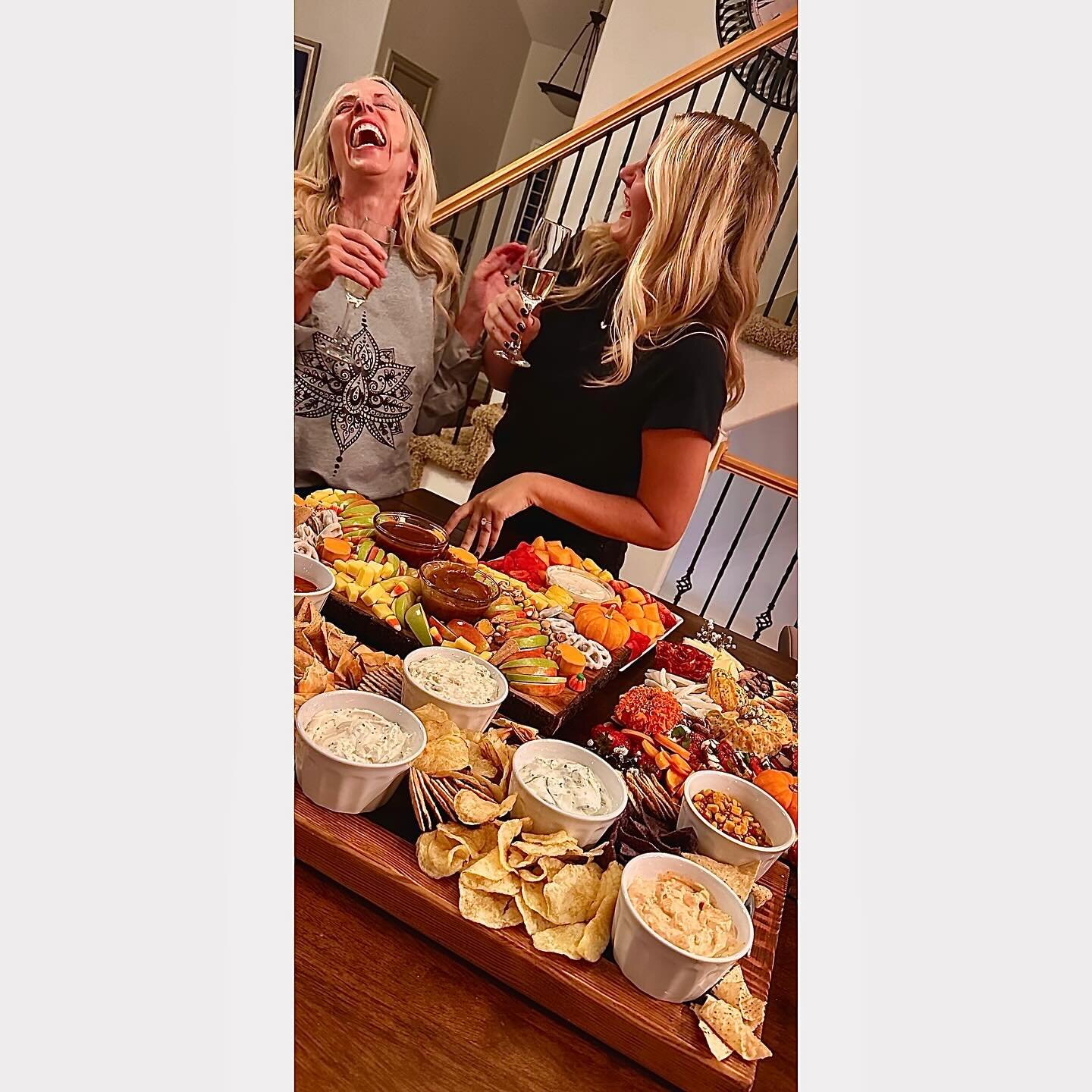 If you do the girl math, a charcuterie board = girl dinner ;)