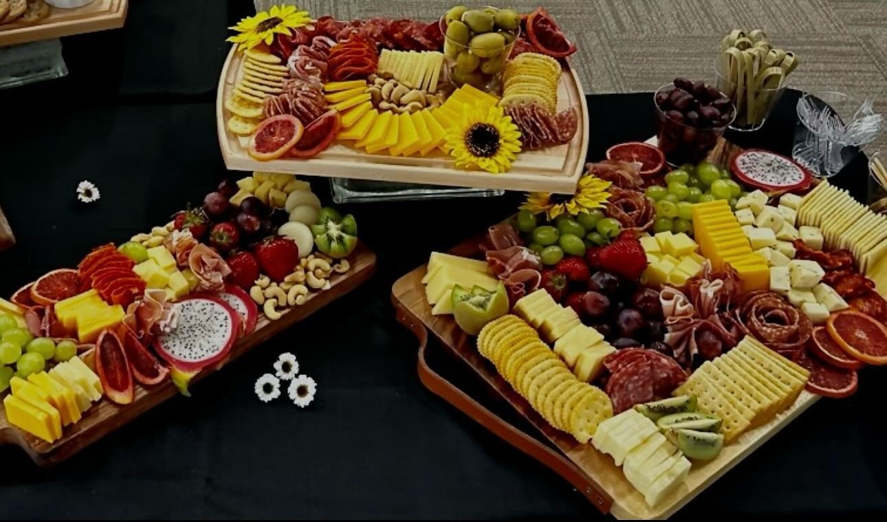 Charcuterie dreams do come true on this board - indulge and enjoy!
