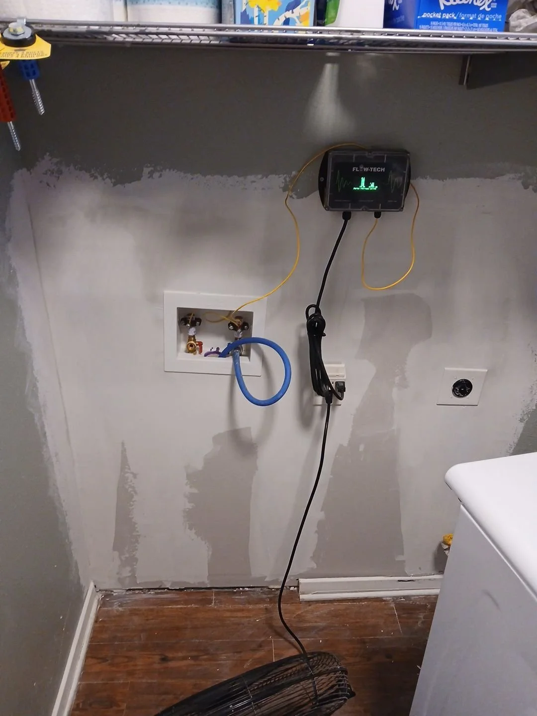 drywall patch and repair after water leak