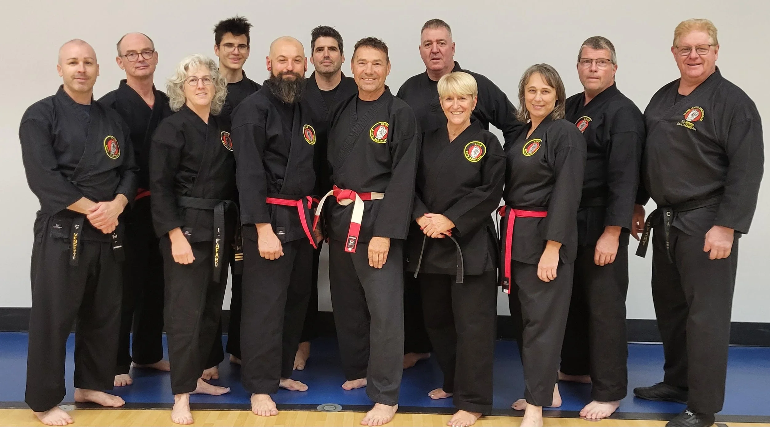 photo des ceintures noires 2025