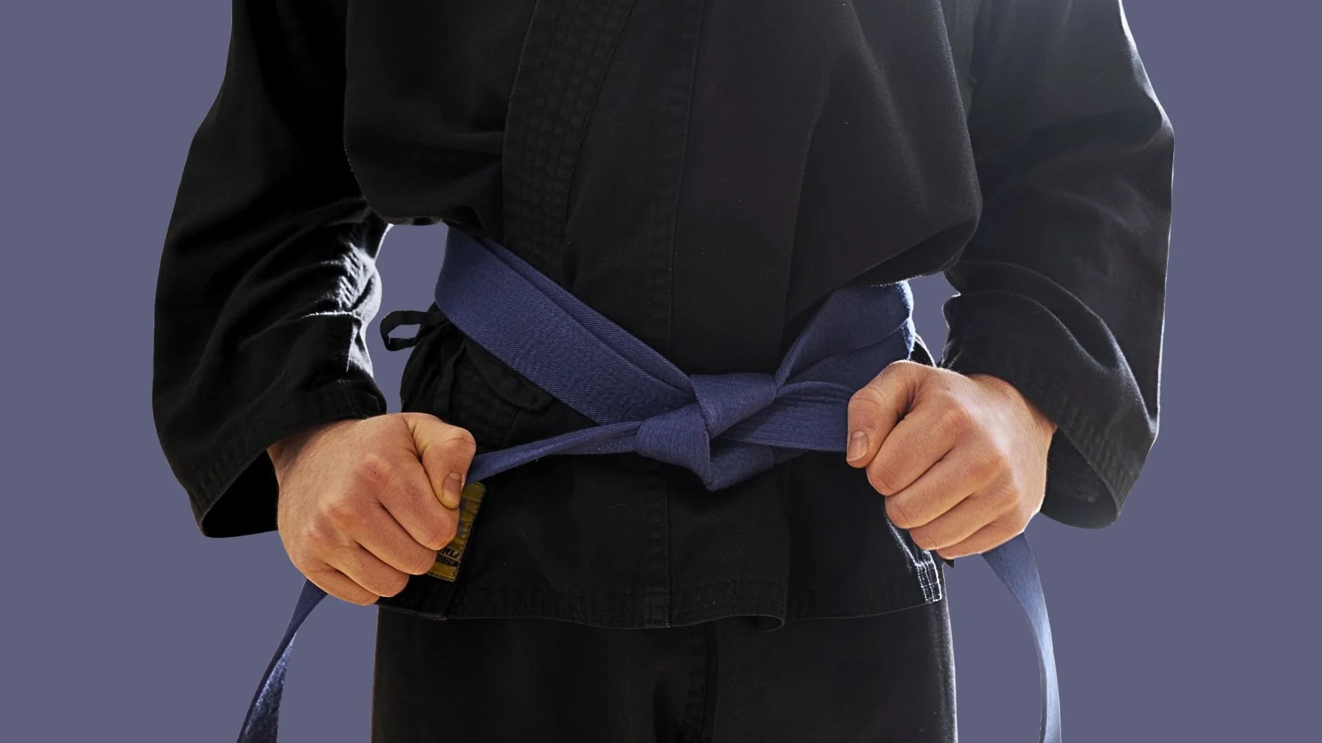 Passage ceinture bleue