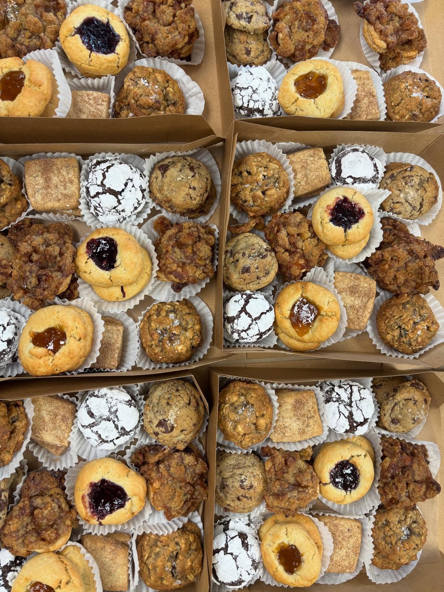 The best season is Cookie Season!!!
We have premade cookie boxes or lots and lots of cookies and candy to build your own or add to your homemade platter.

Just boxing fudge today 😋 

Cookie boxes available in store and available for reservation 
htt