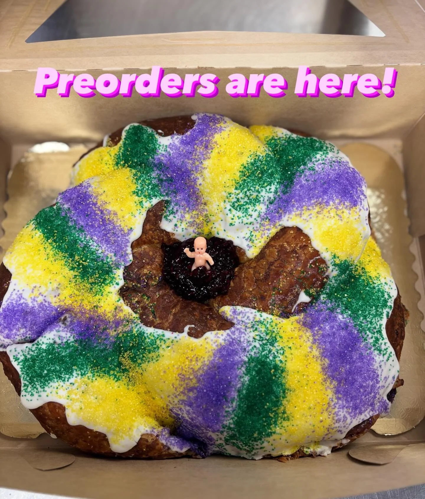 The countdown begins! Super Bowl, Valentine's Day, and Mardi Gras are just around the corner, and we're rolling out the red carpet with unbeatable specials and preorders! Secure your favorites by calling (971) 328-5018 today. Plus, don't miss our sho