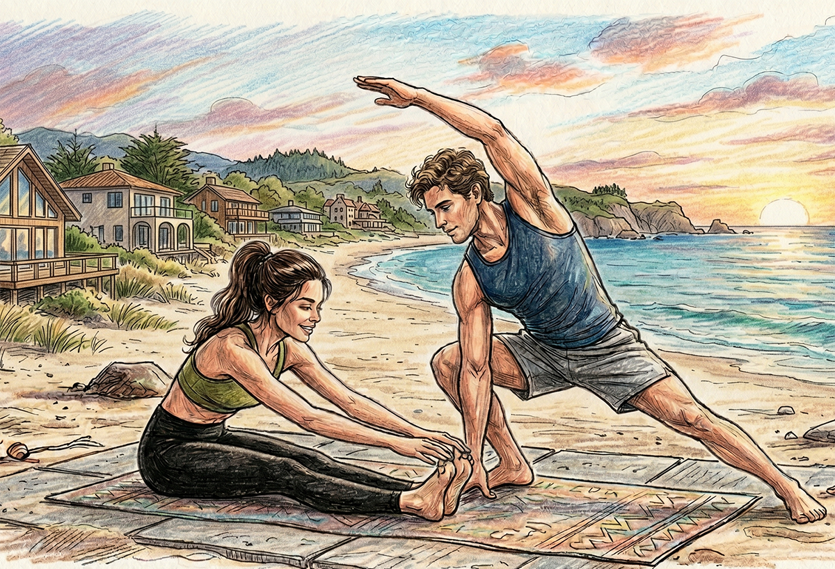 Beach Yoga