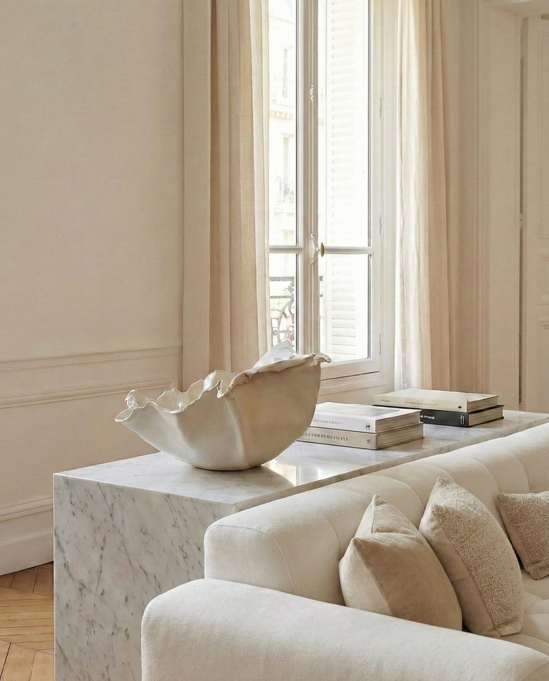 paper thin porcelain vessels