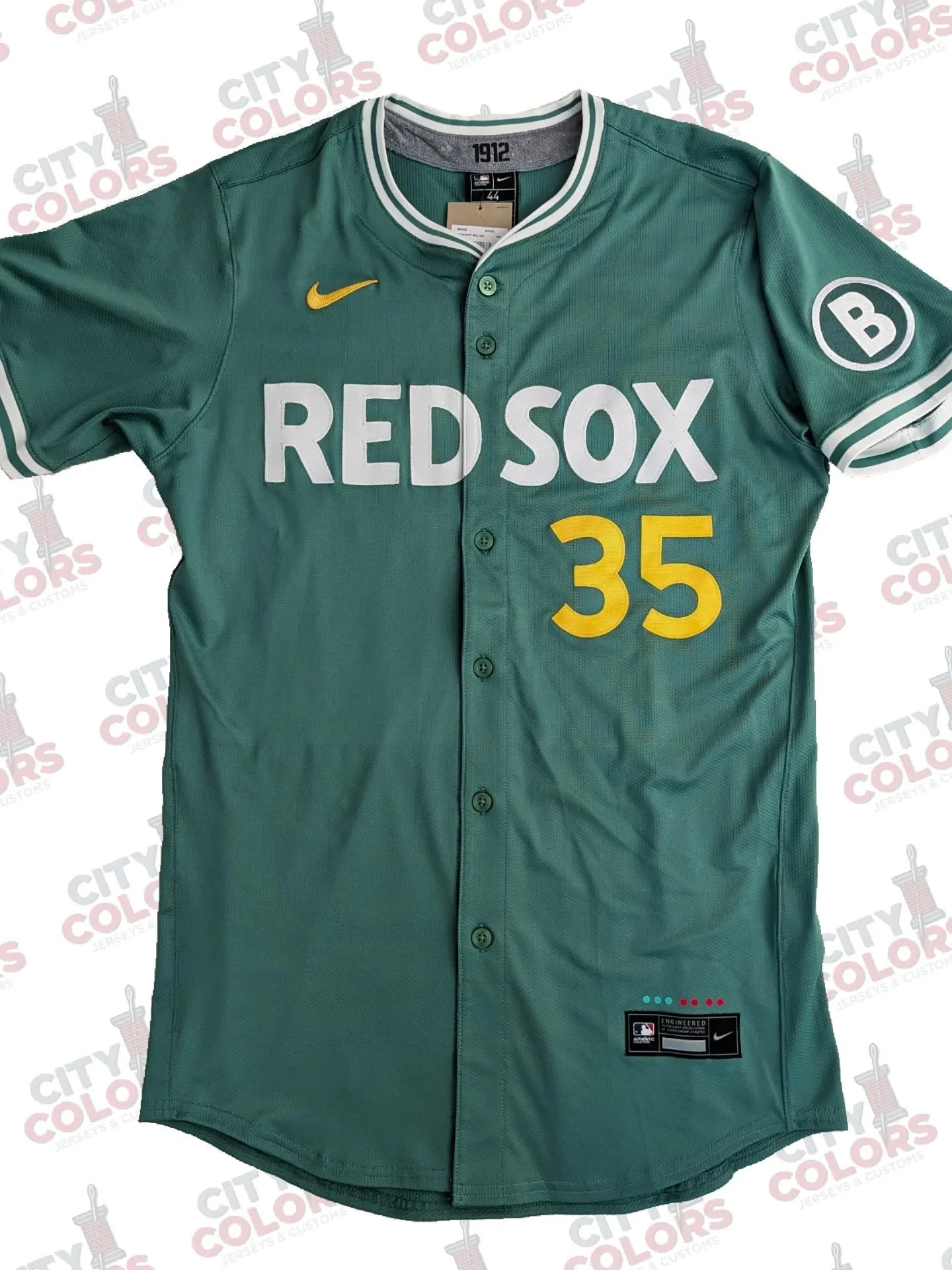 Did you see Cedanne Rafaela's thrilling walk-off triple last night to send the Red Sox to the postseason? Baseball season is a grind, but moments like that are worth the six months of ups and downs.
This jersey is a Nike Elite on-field authentic Re