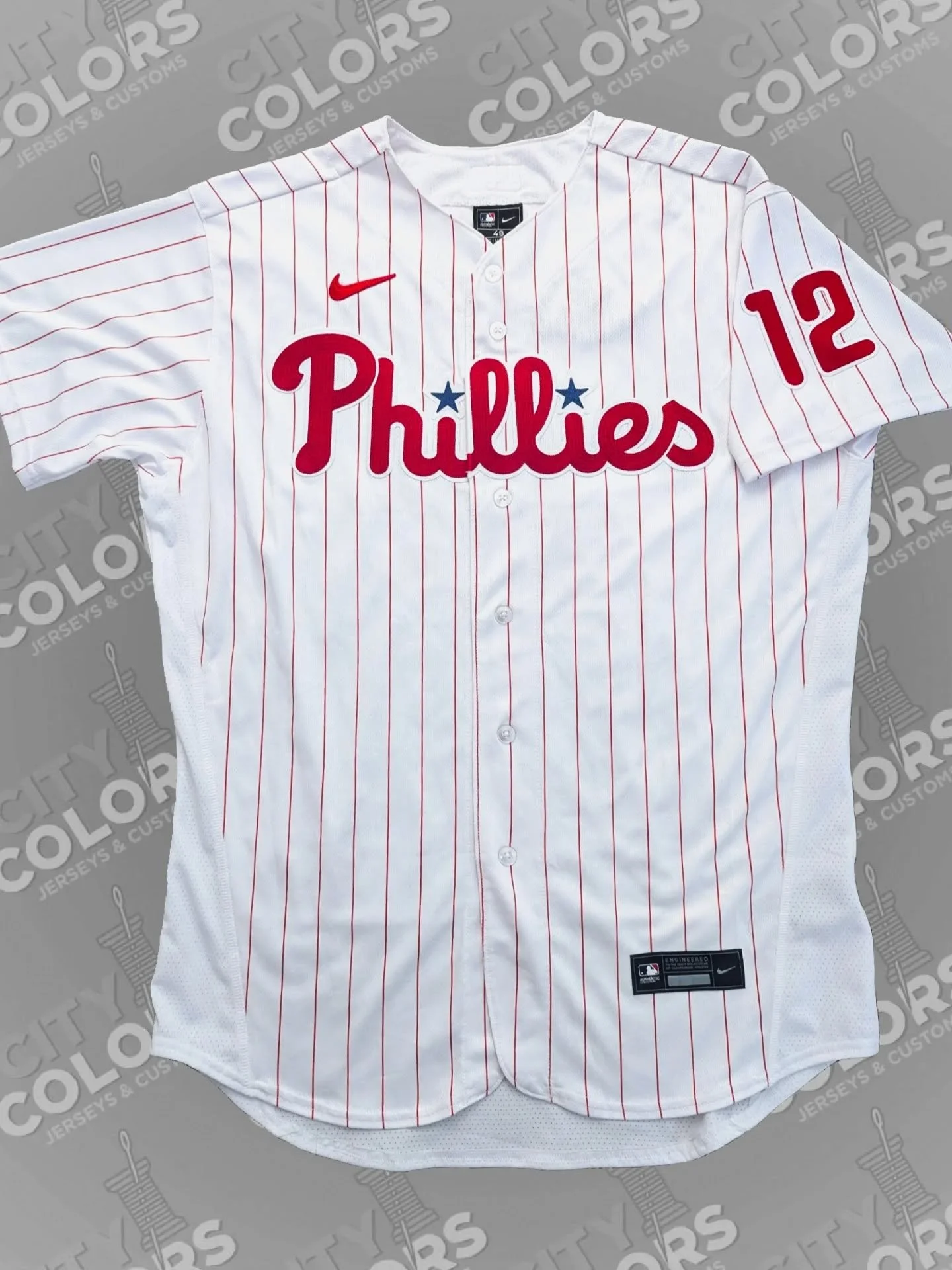 Kyle Schwarber is back with a brand new contract that keeps him in red pinstripes through 2030. Additional note: the chainstitched Phillies wordmark is back after two seasons away. Nike is reverting back to the previous jersey template league-wide af