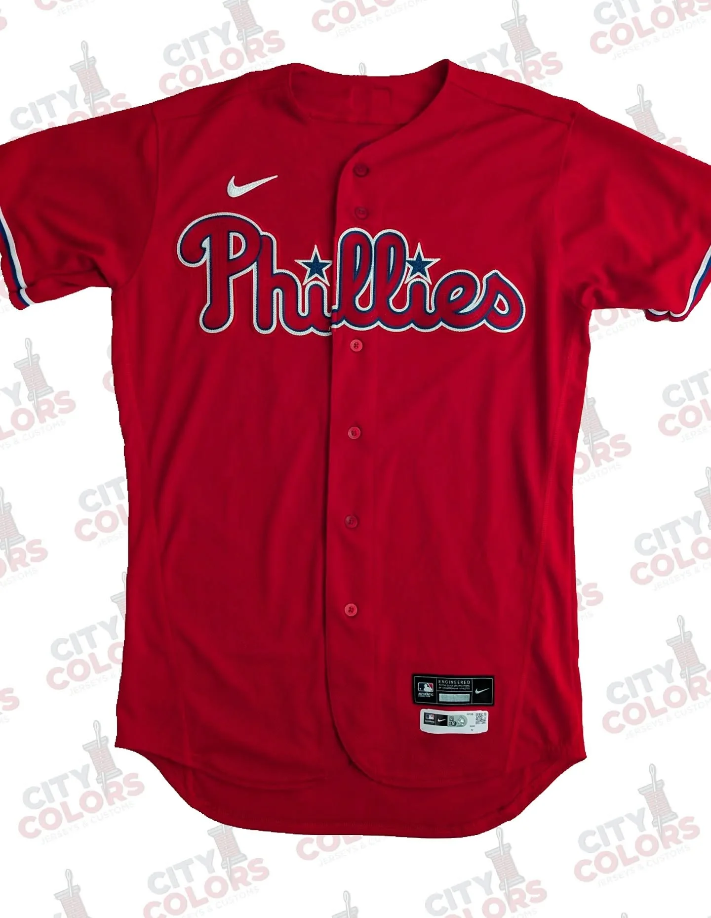 Ring the Bell! It's Opening Day, and the starter for your Philadelphia Phillies is Cristopher S&aacute;nchez. Smash 🫶 to throw the City Connect uniform in a raging tire fire and bring back the road reds. 

#gophils #phillies #openingday #baseballjer