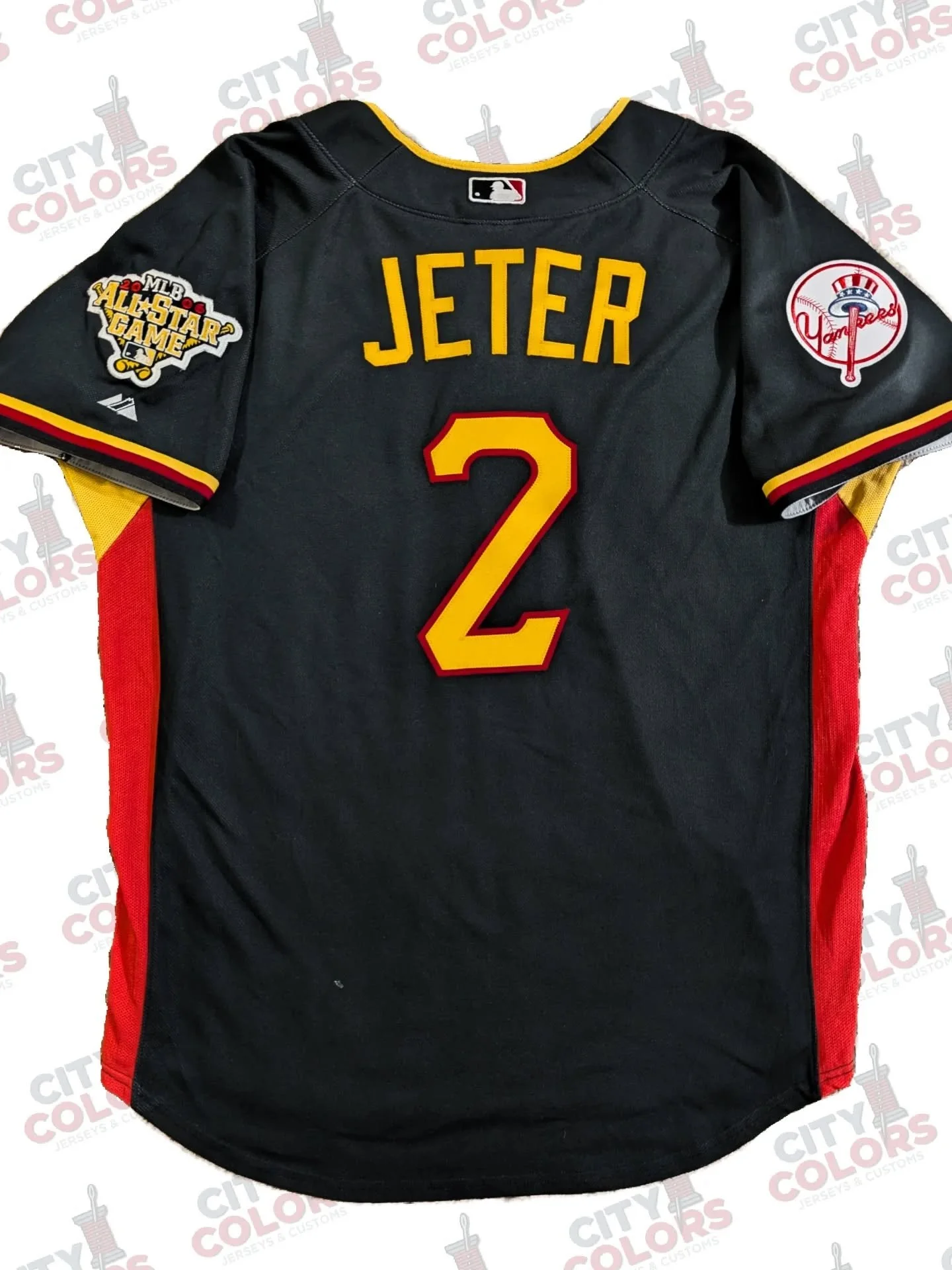 I stepped away for a few weeks to take care of some essentials. I've got a lot to catch up on in the shop and a lot to share with you! I hope we aren't considering the 00s "vintage" yet. I'm not ready for that.

This was a blank 2006 MLB Al