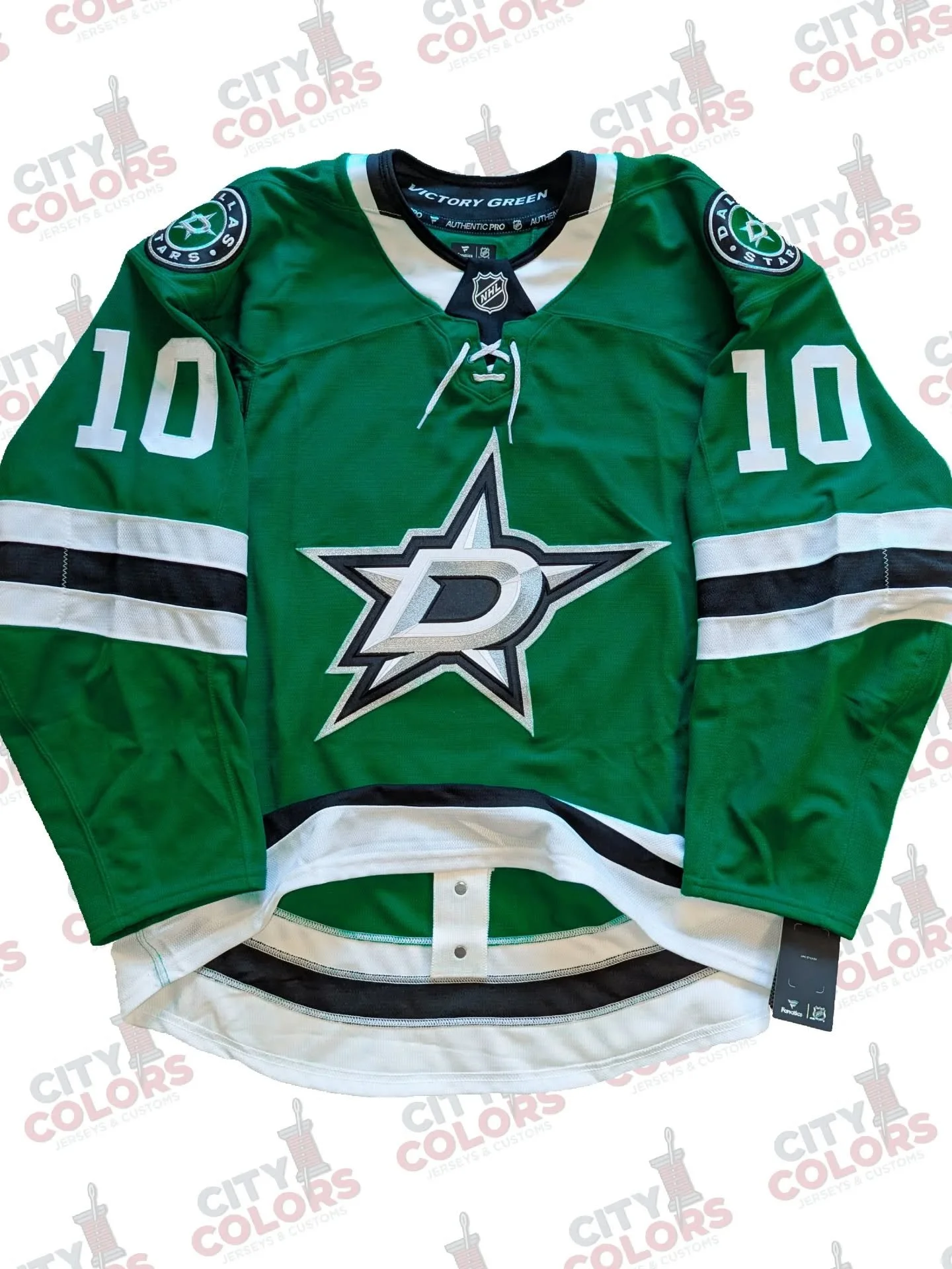 Oskar B&auml;ck 🇸🇪 Fanatics Authentic Pro Dallas Stars jersey customized with a lettering kit from @customize_sports 

#authenticjersey #hockeyjersey #customjersey #dallasstars