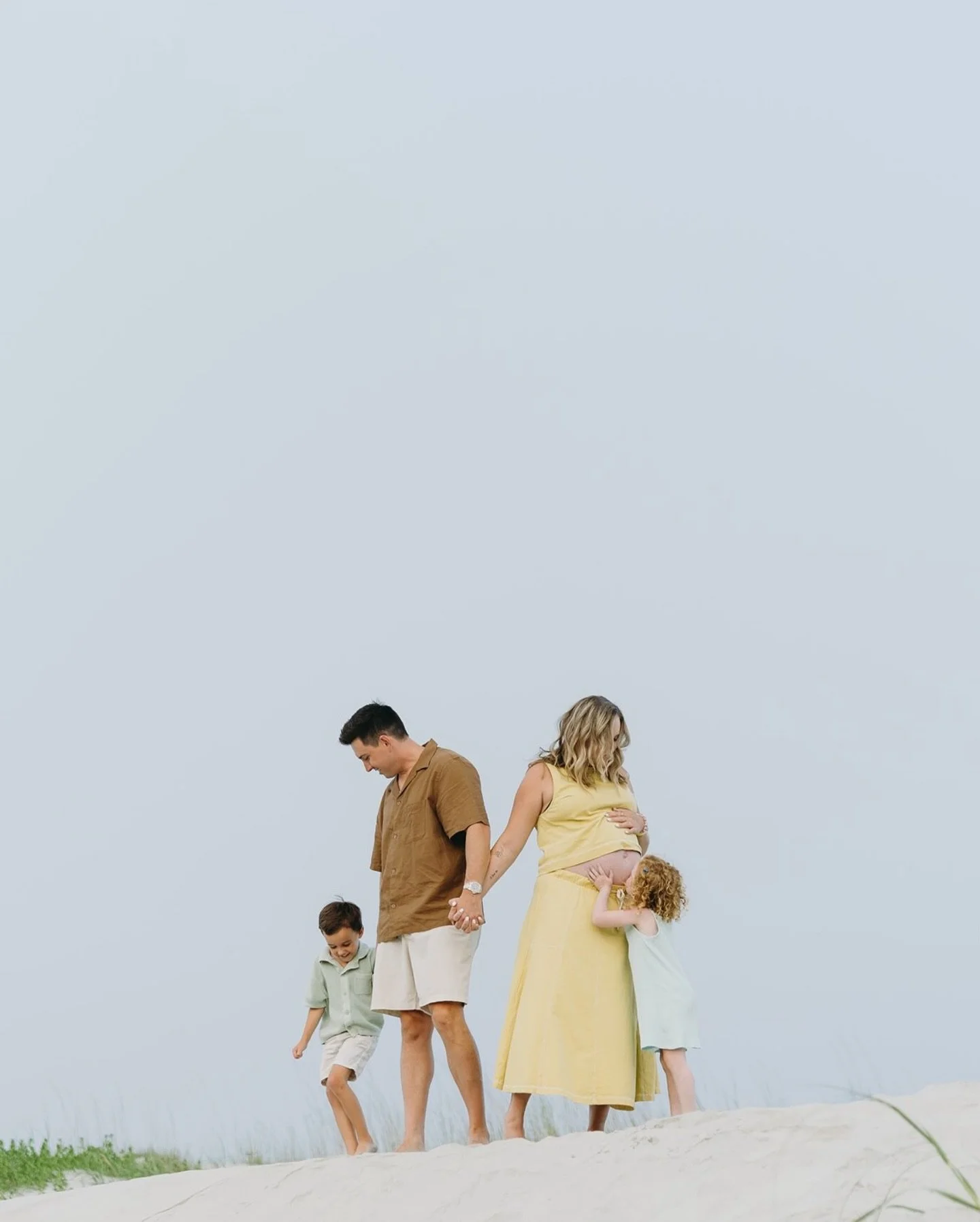 The Thames Crew&mdash; at golden hour, with salty hair, a baby on the way &amp; full hearts 💛🌊