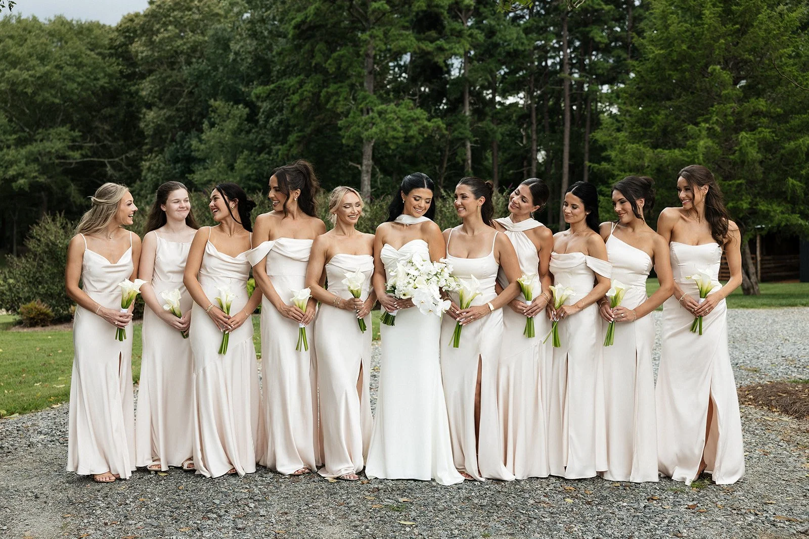 Romantic North Carolina barn wedding at The Ivory Barn — Huntersville wedding photographer portfolio.