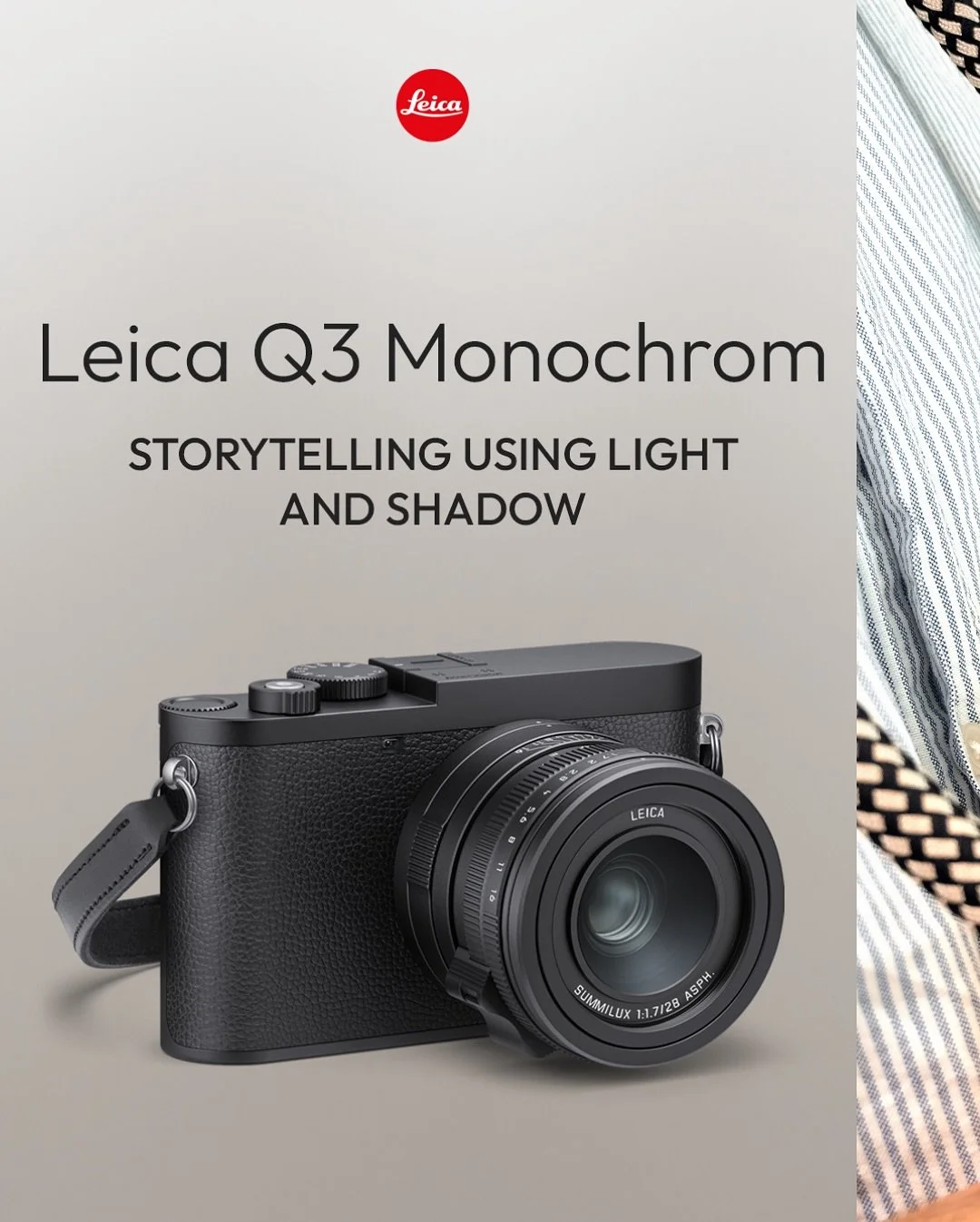 I have a project in mind that would be ideal for a camera like the Q3 Monochrom. Can&rsquo;t wait to get my hands on this. Find out more online and in store with Ffordes Photographic. 
What do you think of the new Q3?