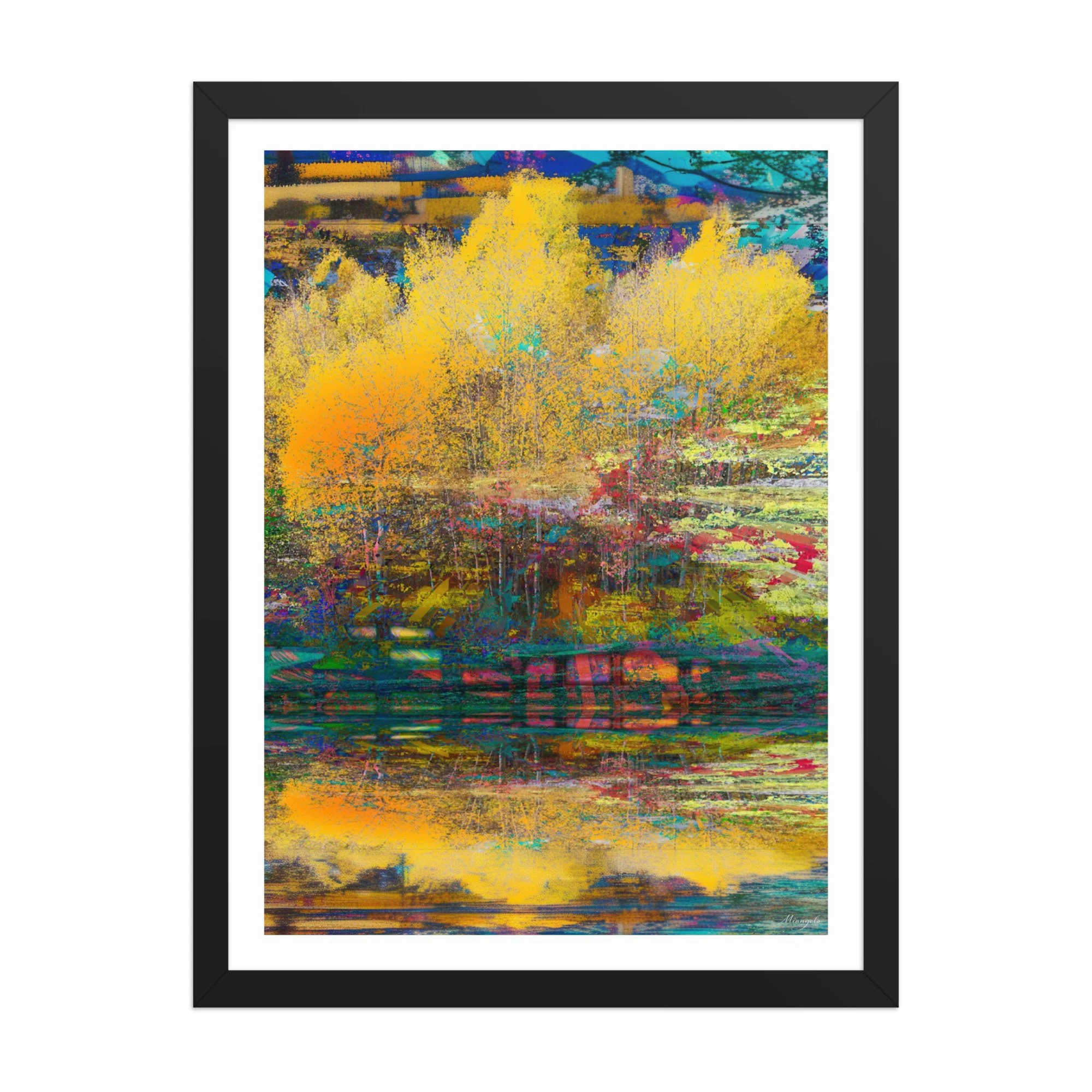 Framed poster Aspen Glen