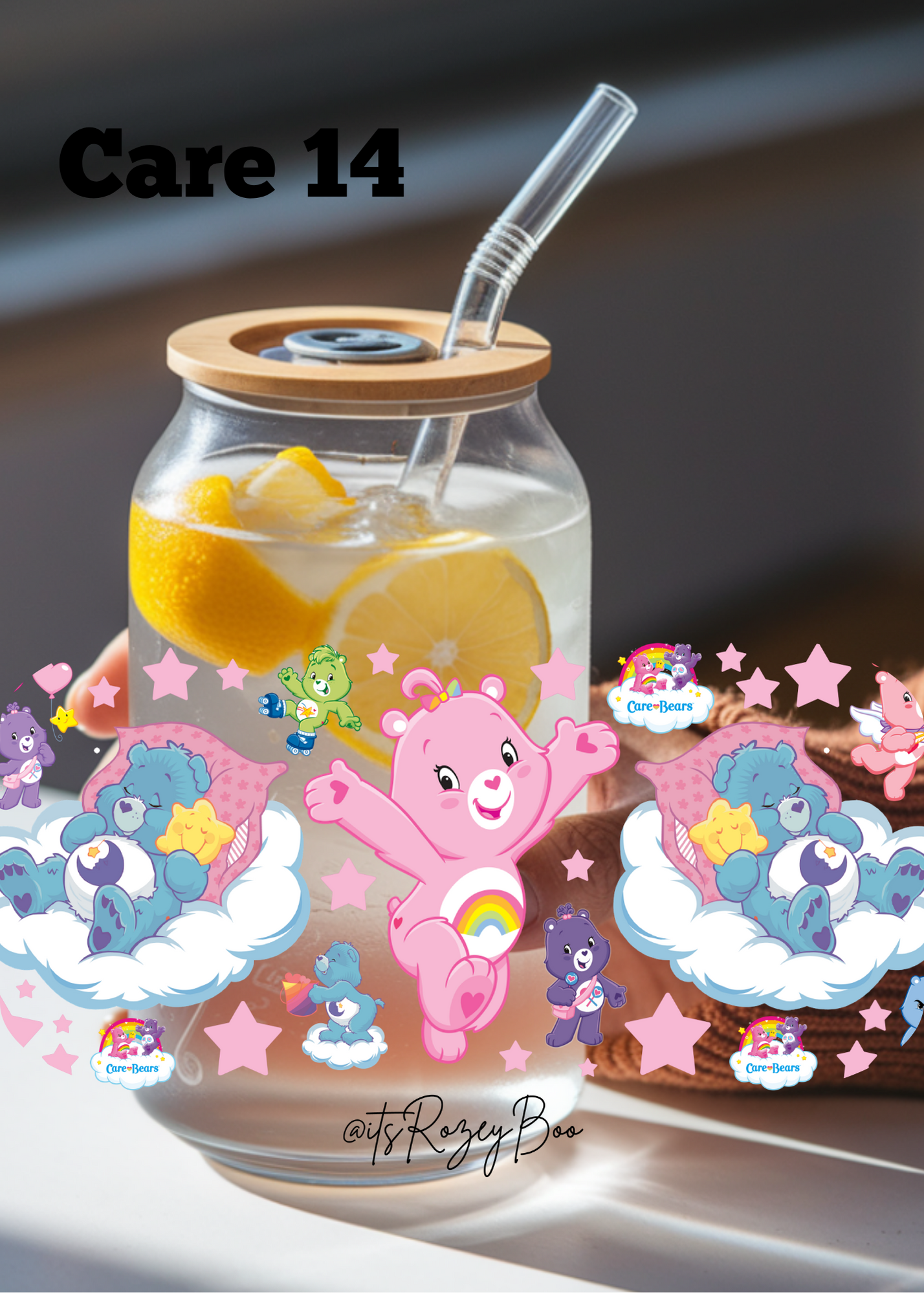 Cartoon Bears that care 14 UVDTF wraps