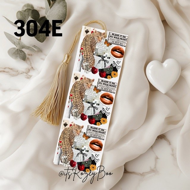 Cheetah UVDTF Bookmark 304E