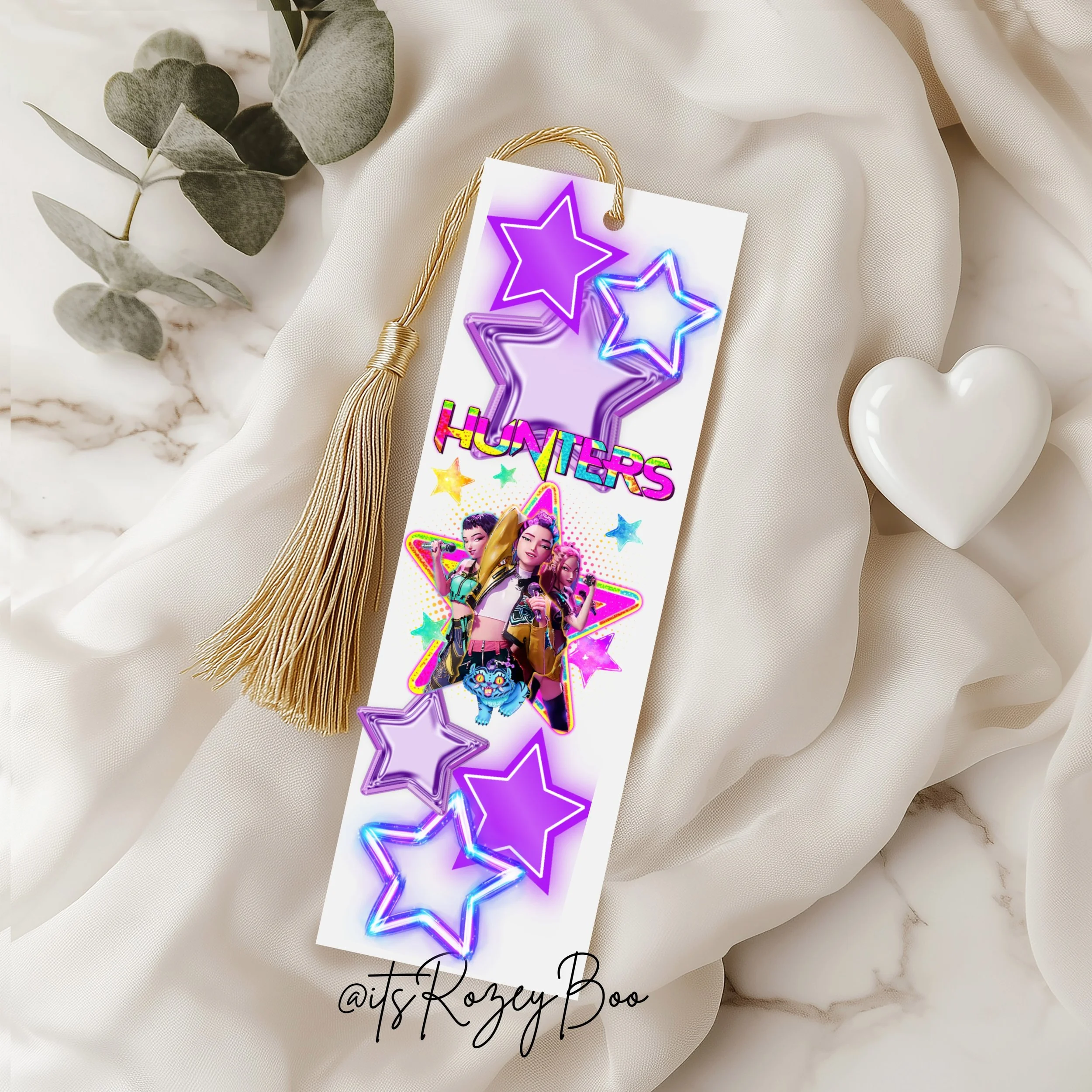 Huntrix Bookmark