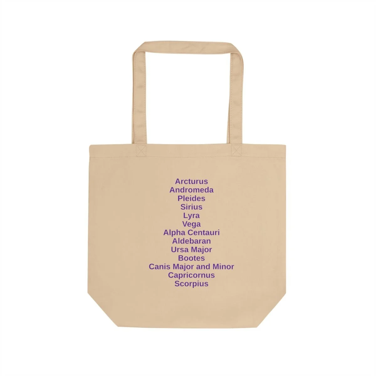 Star Constellation Organic Cotton Tote Bag