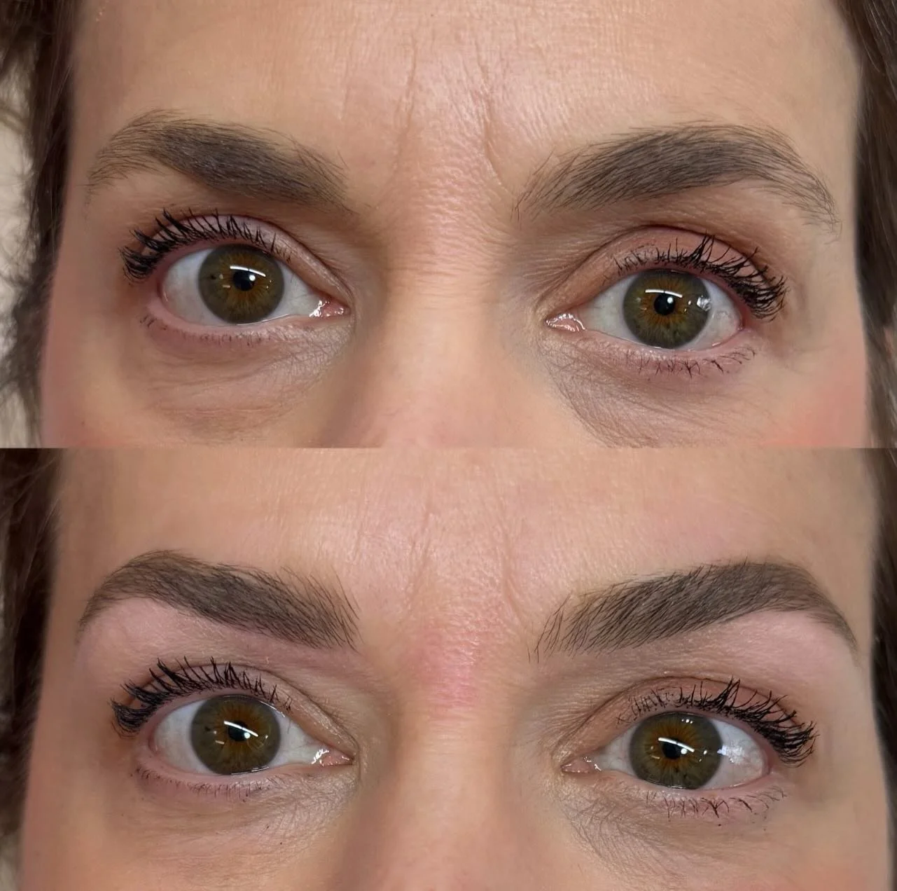 ✨ The WOW effect is real ✨
This is what a Lady B Brow Experience can do. 🤍

She came in with already beautiful brows &mdash; but we elevated them to that eye-opening, lifted, perfectly framed look that makes all the difference. A good brow shape can
