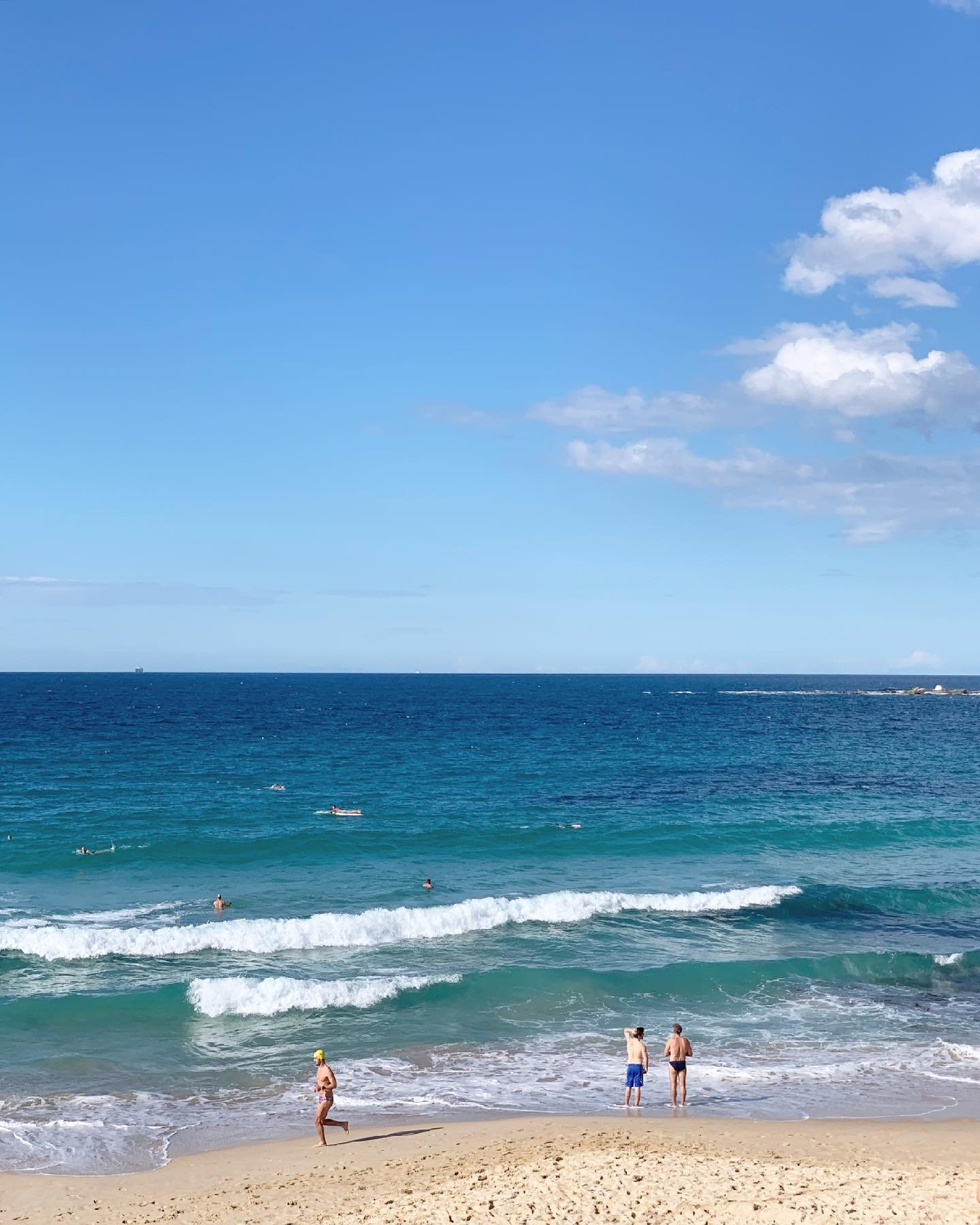 Beautiful day here at Coogee ☀️ 
Swimmers are enjoying a warm winter day!