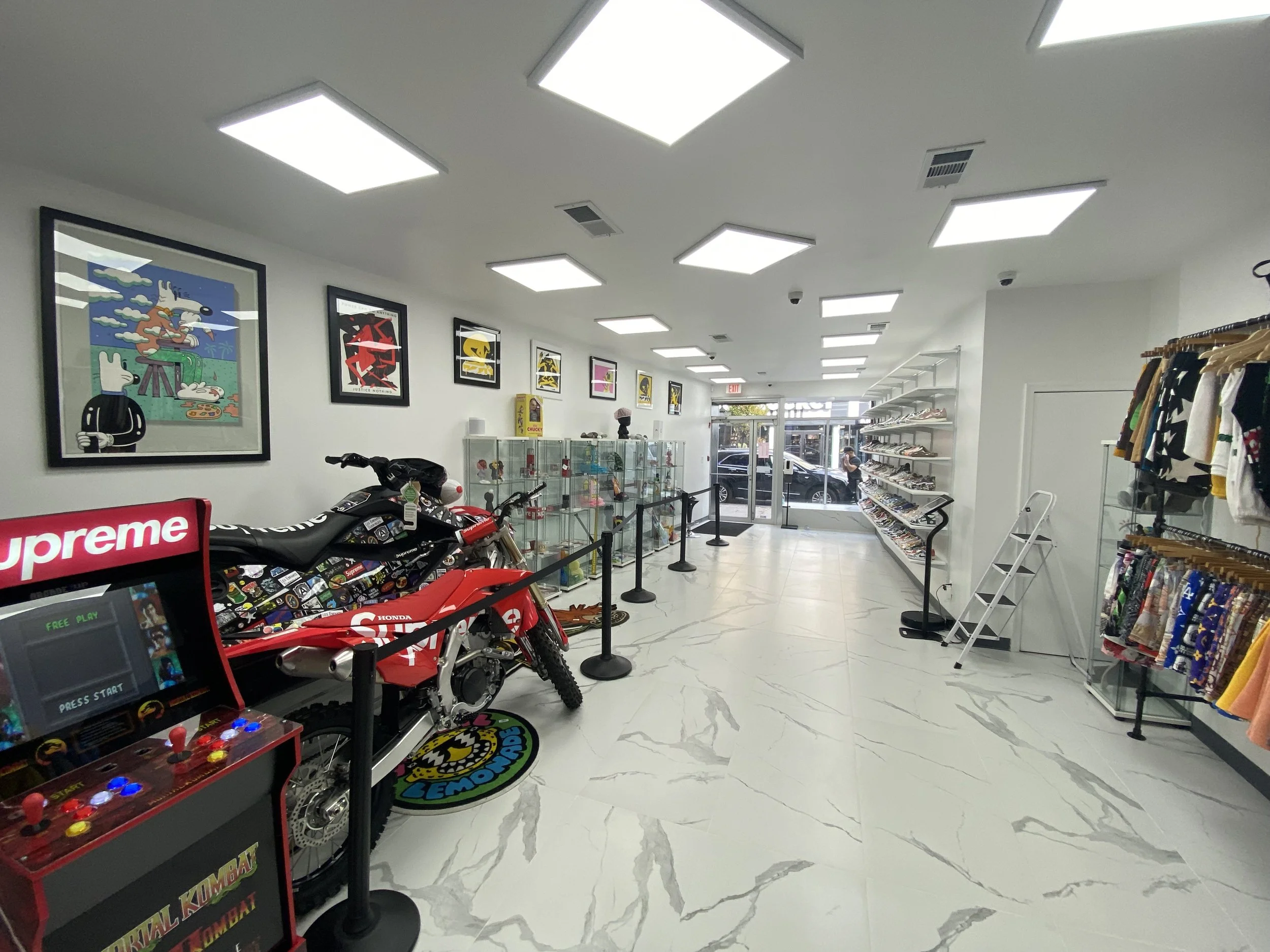 Store Front Remodel.