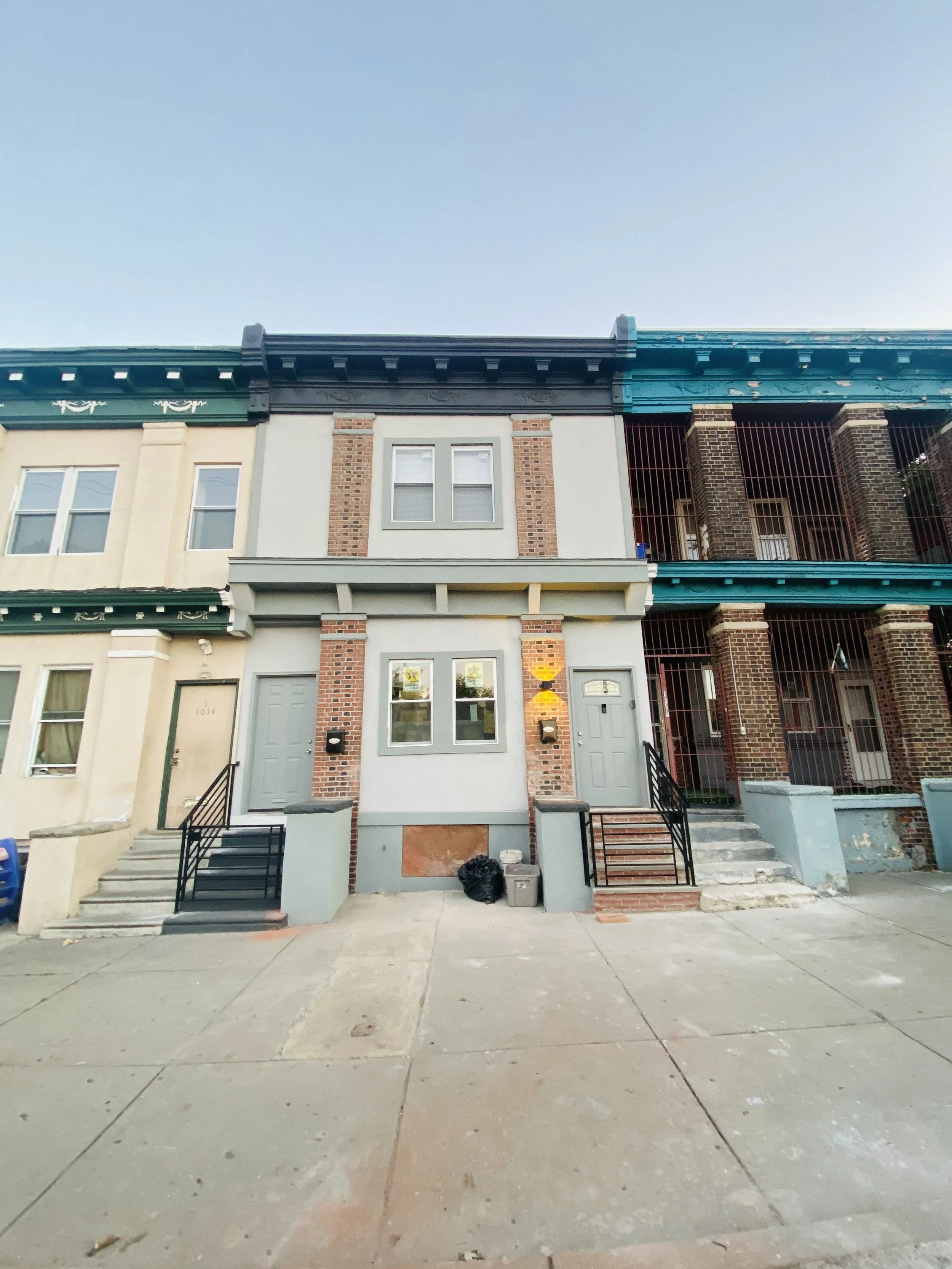 North Philadelphia Dryvit Front Makeover