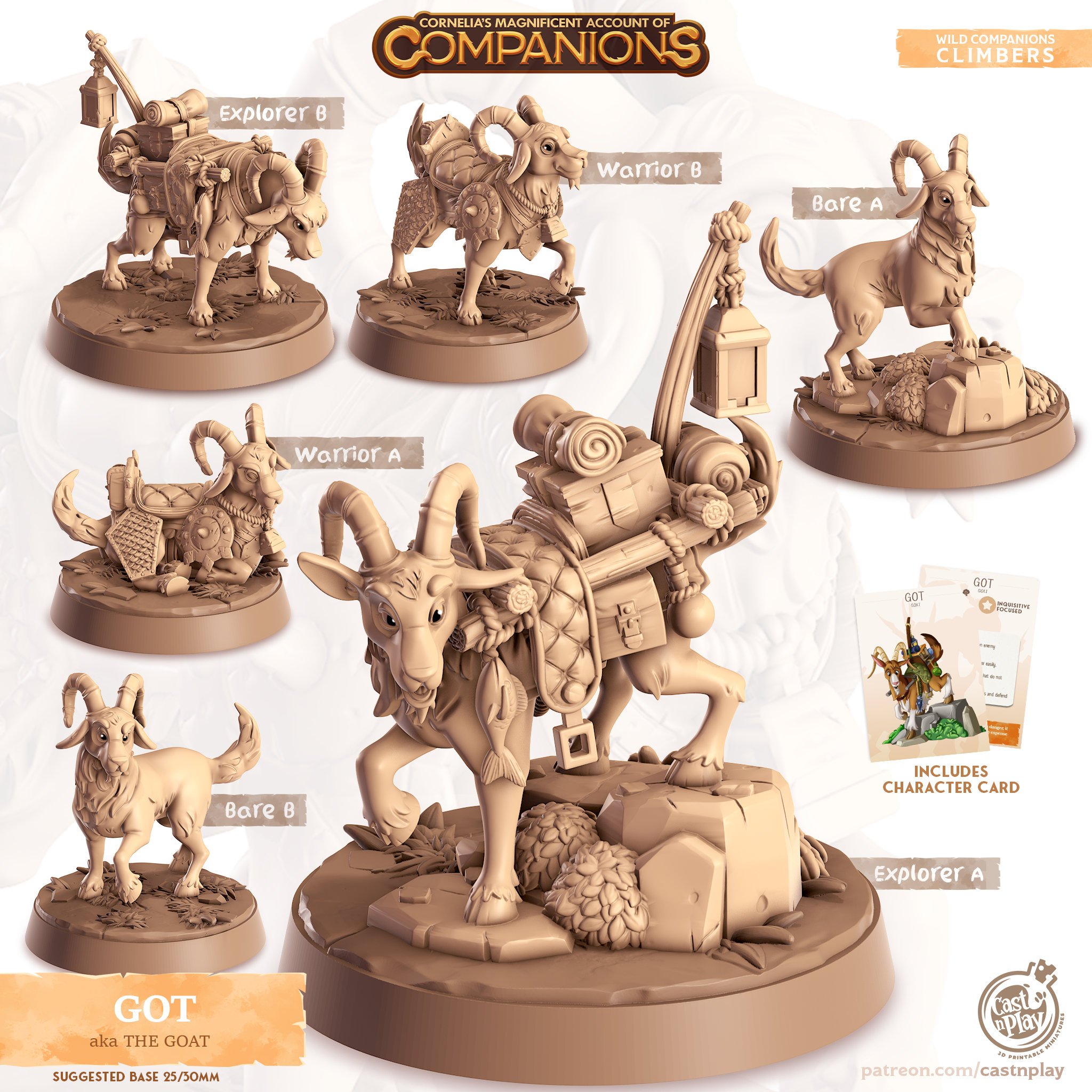 Cordelia's Companions - Got - Goat