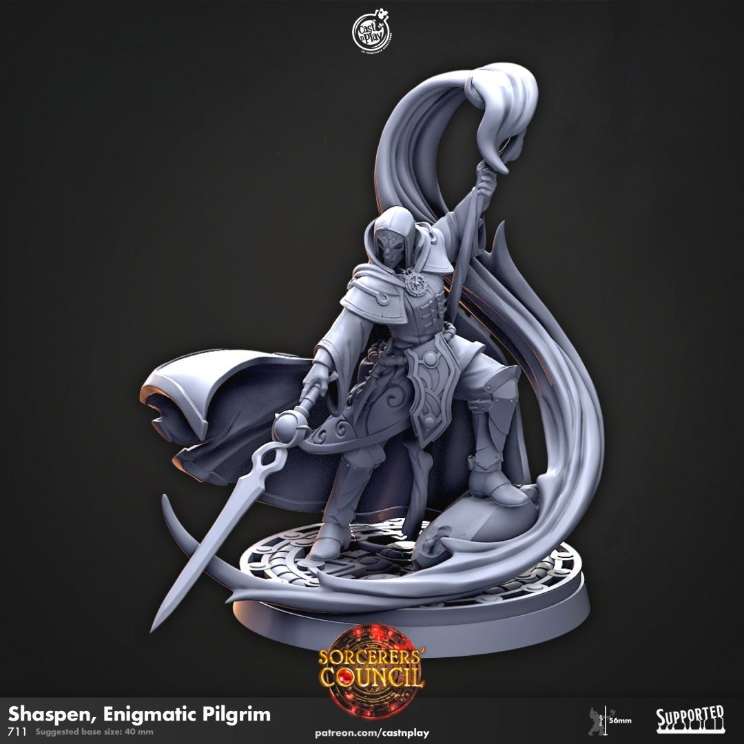 Shaspen, Enigmatic Pilgrim | Cast n Play