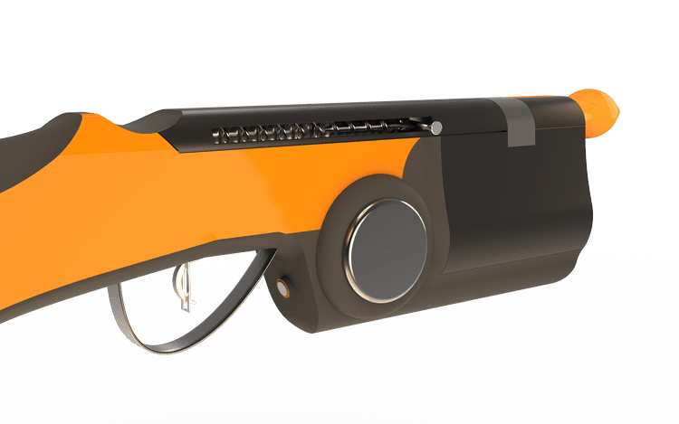 Detail of trigger mechanism