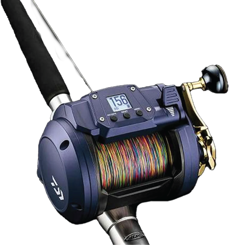 Electronic fishing reel