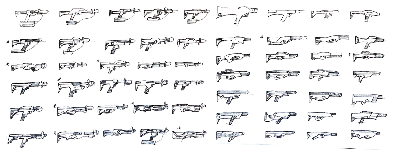 Thumbnail sketches