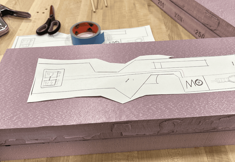 Foam templates