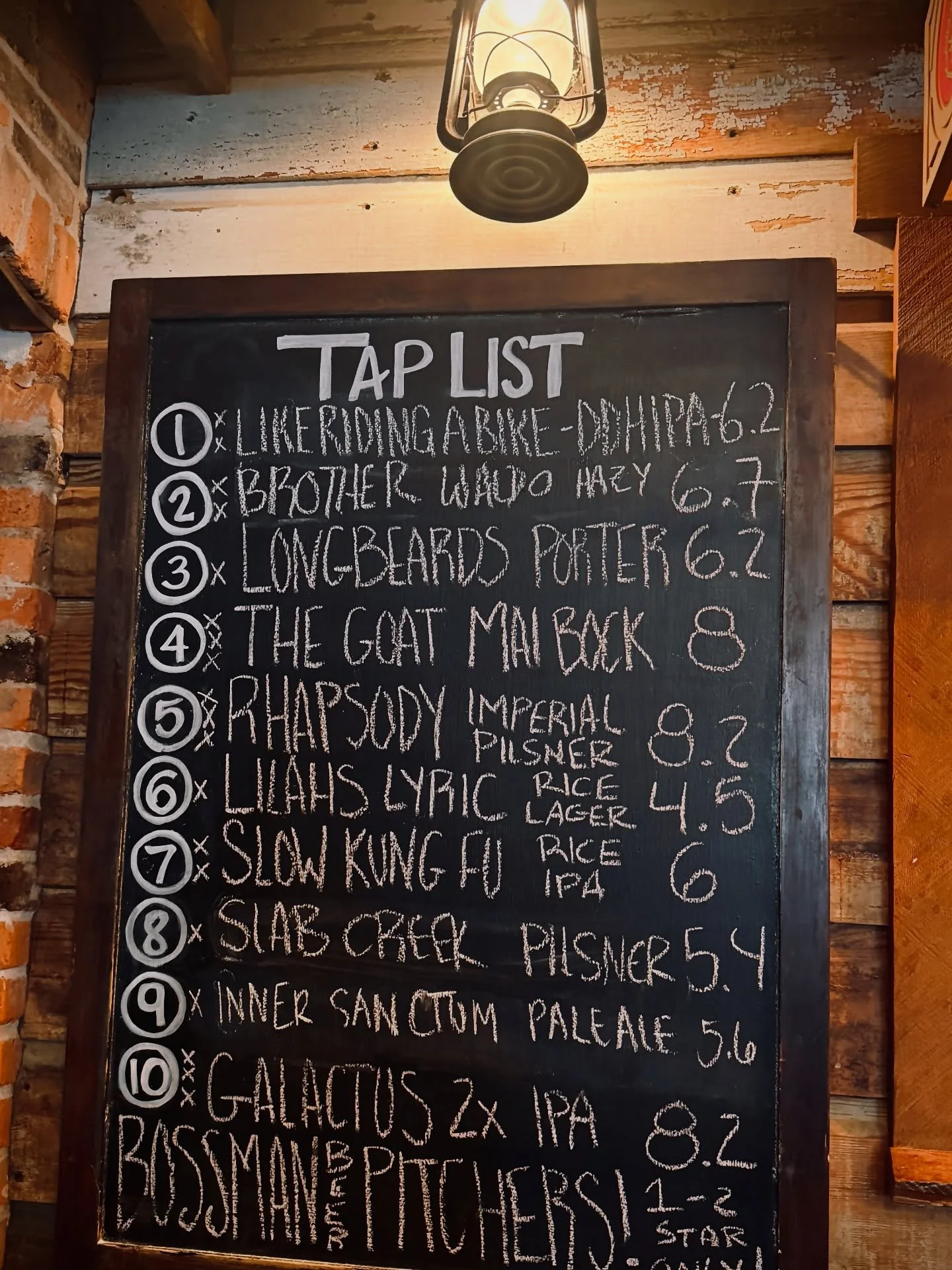 The weather called &ndash; and we answered. 
This is what we&rsquo;ve been waiting for&hellip; rainy day beer drinking weather. At the @placervillepublichouse 
Nothing says cozy summer day like a summer storm, a killer beer lineup and a bowl of Bossm