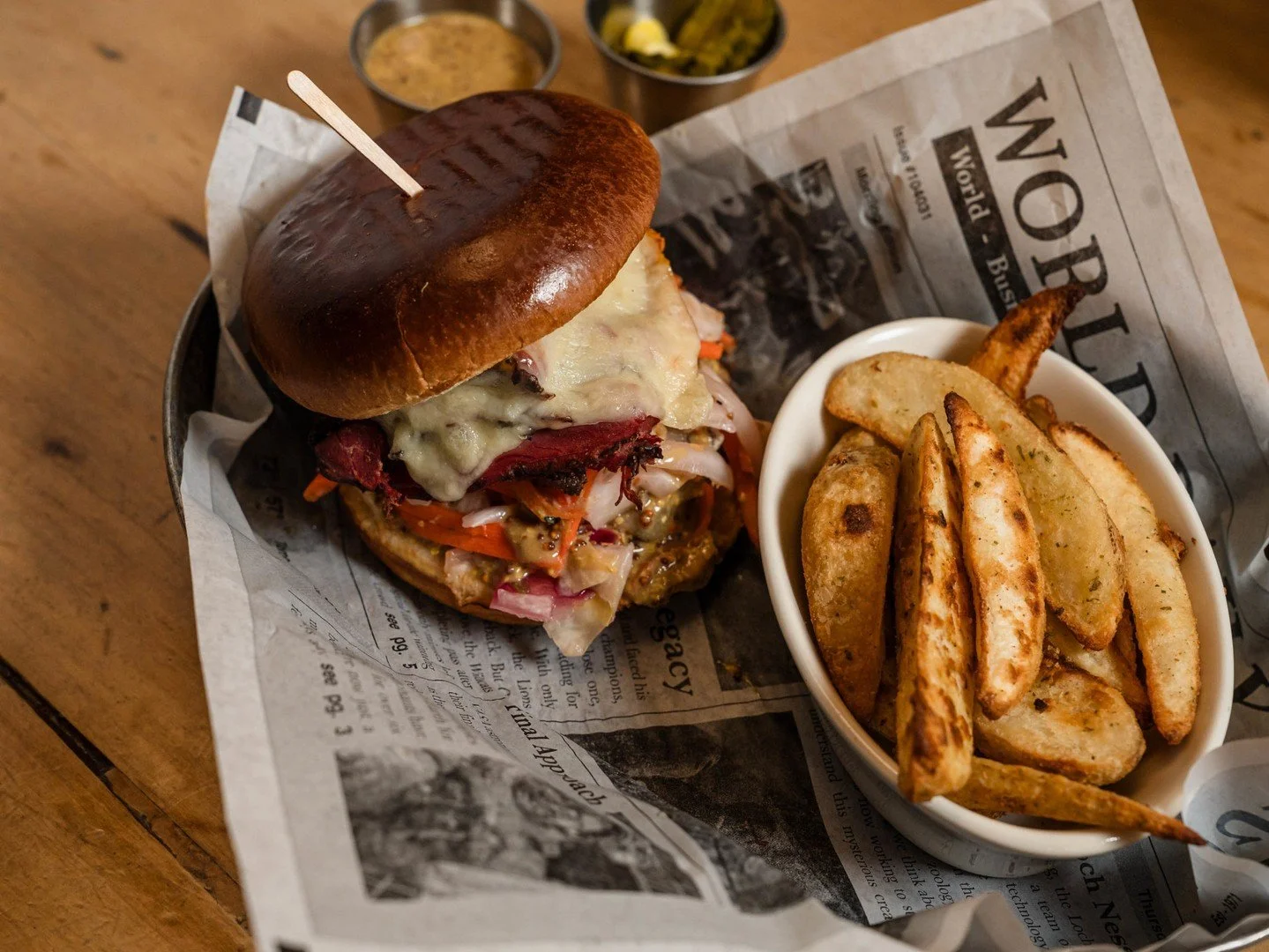 Bring your appetite and dive into a delectable spread of hearty comfort dishes perfect for sharing. 🍽️ #PlacervillePublicHouse #PlacervilleEats #PubDining #SharedDishes #ComfortFood #BeerBar