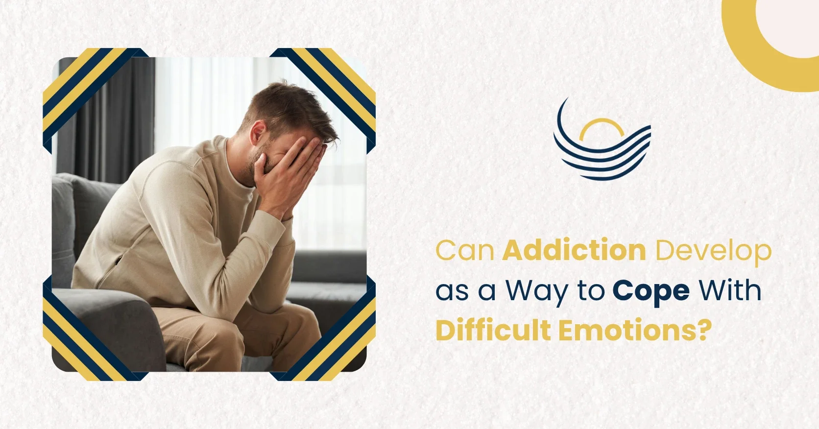 Can Addiction Develop as a Way to Cope with Difficult Emotions?