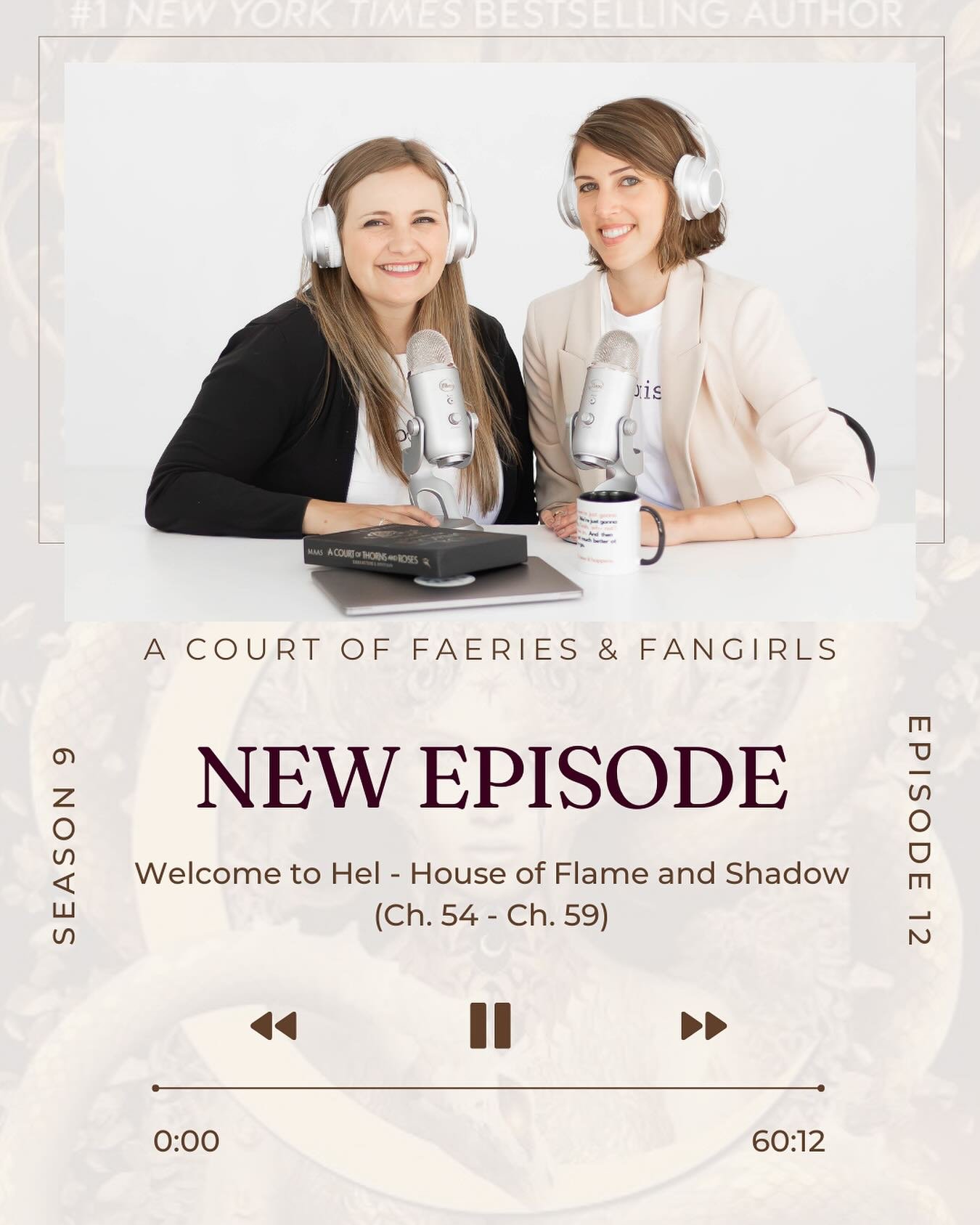 Season 9 Episode 12 is now streaming on all your favorite listening platforms. NO SPOILERS!!

Join us as we dig in to CC3:HOFAS Chapters 54-59. We deep dive into all the characters, plot, &amp; world while sharing our thoughts and opinions.

OMG we f