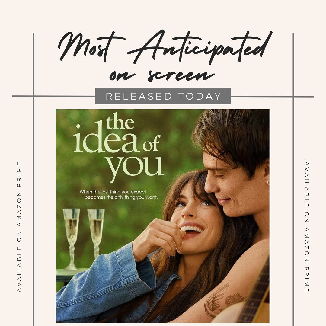 The Idea of You, which released on May 2nd, is now available to stream on Amazon Prime. This age gap romance starring @annehathaway will make you fall in love and dream of the unexpected.

The Idea of You was one of our Spring must see on screen!

Ar