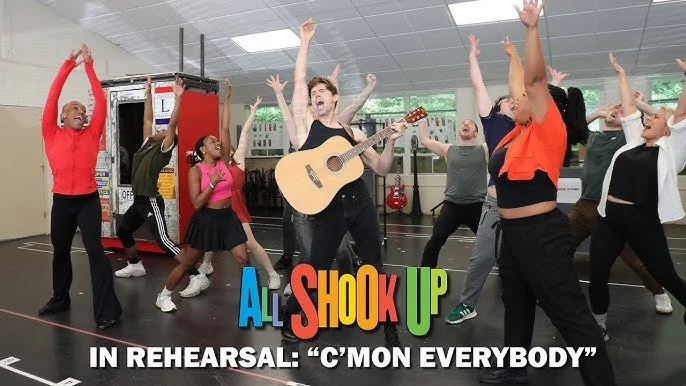 ALL SHOOK UP in rehearsal (WATCH VIDEO)