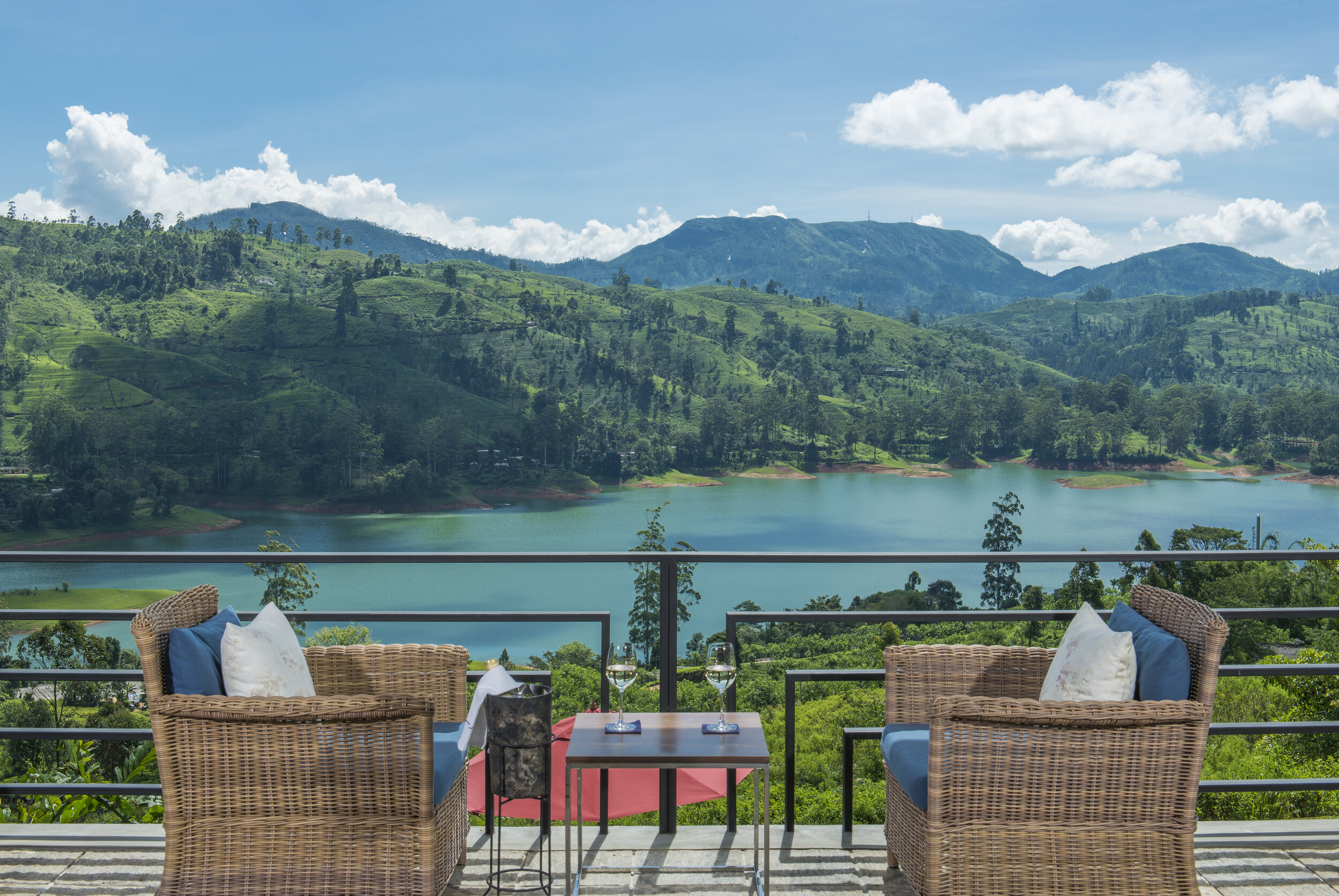 CAMELLIA HILLSLive the life of a modern-day tea planter in Sri Lanka’s crisp hill country. Views of the mirror-still Castlereagh Reservoir and surrounding tea-wrapped hills.