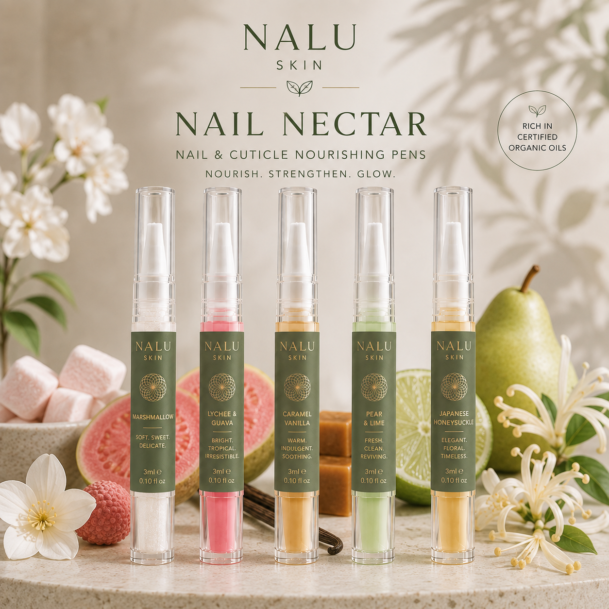 Nalu Skin - Nail Nectar Cuticle Oil