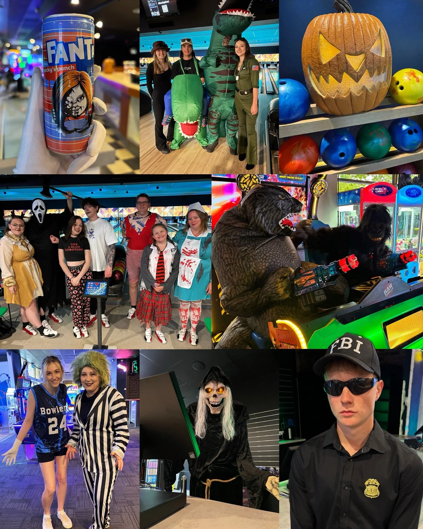 Halloween at the bowl was a blast! We loved seeing everyone dressed up and in the spirit of the holiday. We look forward to doing it all again next year 🎃 #bendigo #bowling #halloween #fun #entertainment #arcade