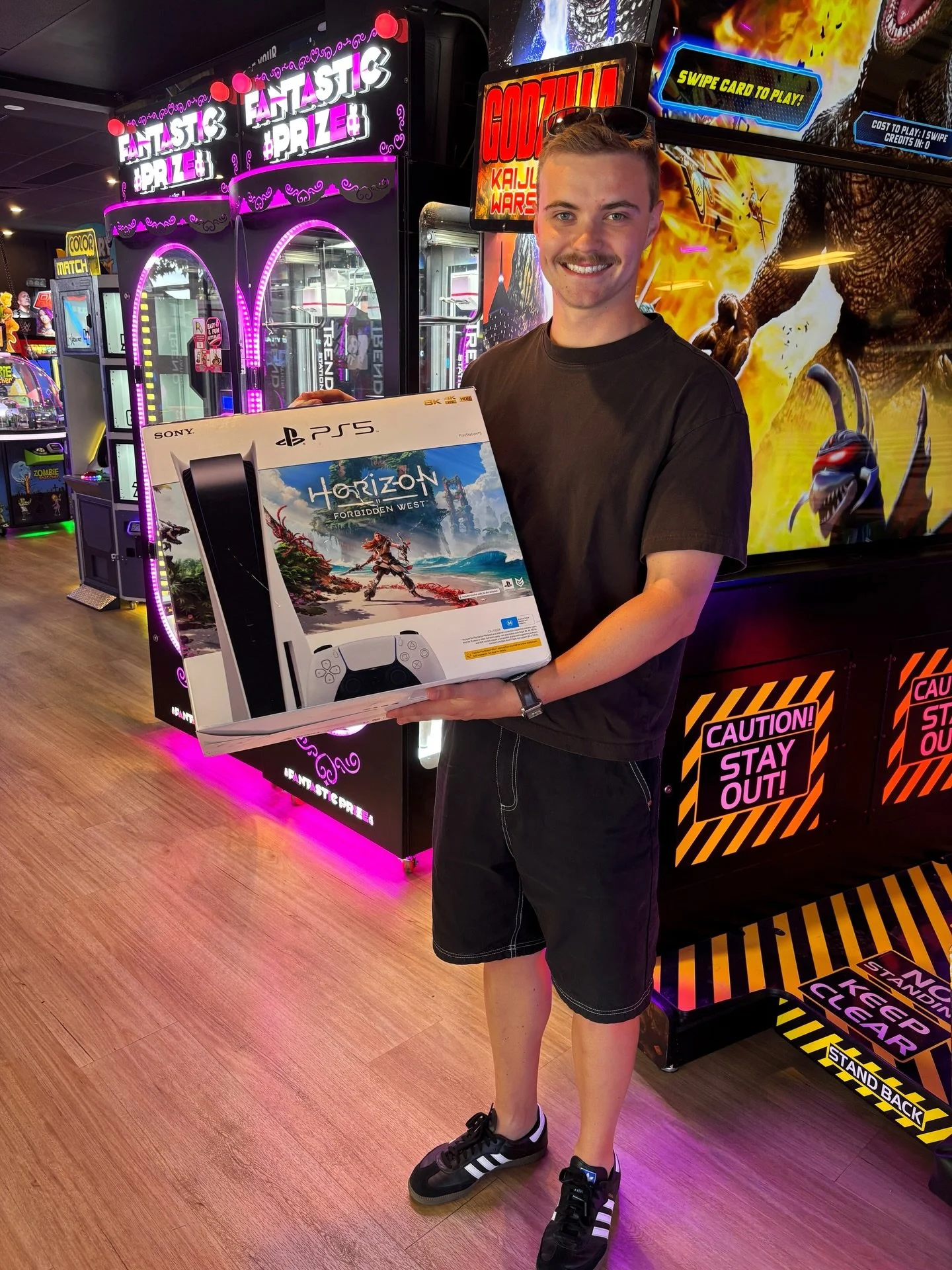 DREAMS REALLY DO COME TRUE 🤩 Huge win today as a lucky winner as taken away our second PlayStation 5! 🎮 Don&rsquo;t say I didn&rsquo;t tell you that anyone could win. We still have a Nintendo Switch 2 up for grabs if anyone wants to try take it hom
