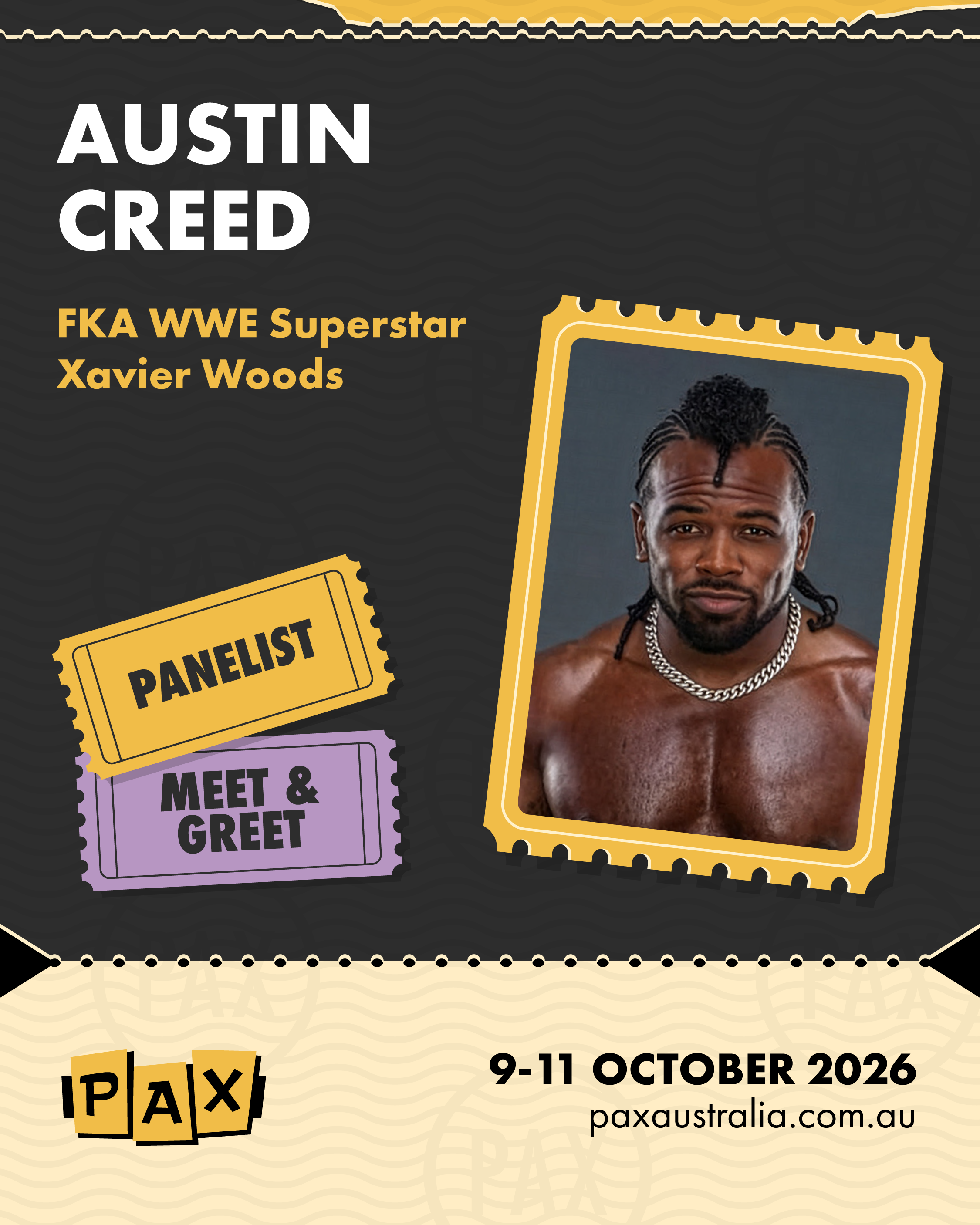 PAX Aus Adds Austin Creed, FINAL FANTASY XIV Favourites and More to Growing 2026 Guest Line-up
