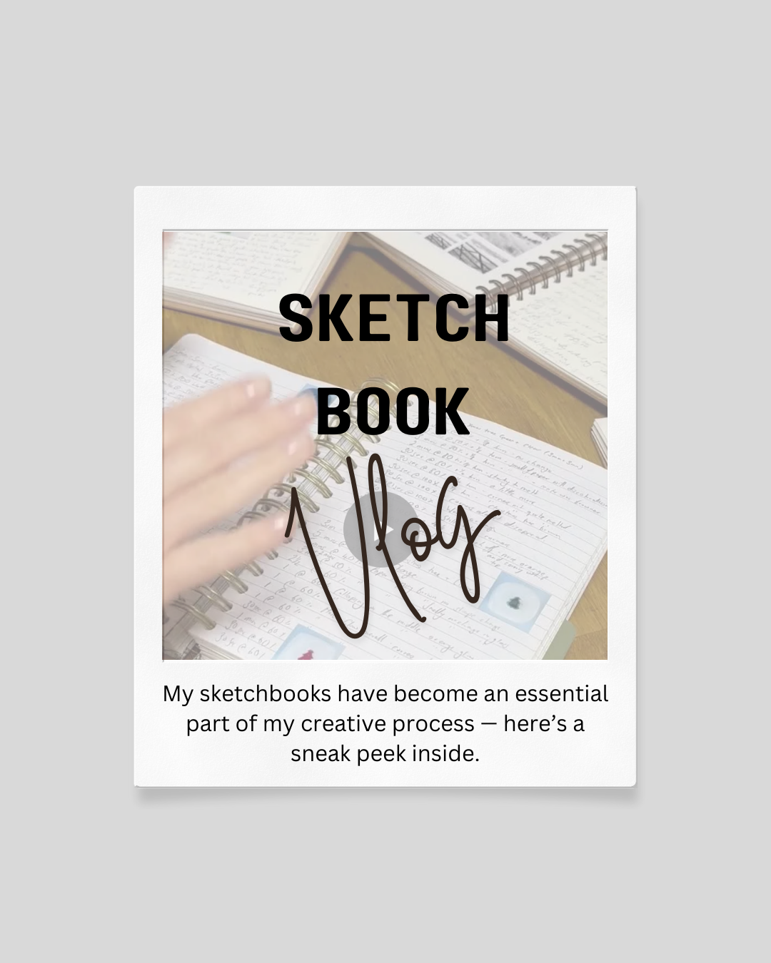 Sketch Book Vlog