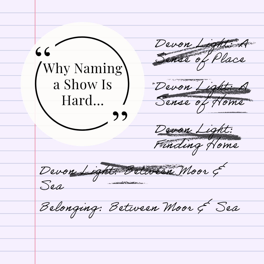 Why Naming a Show Is Hard