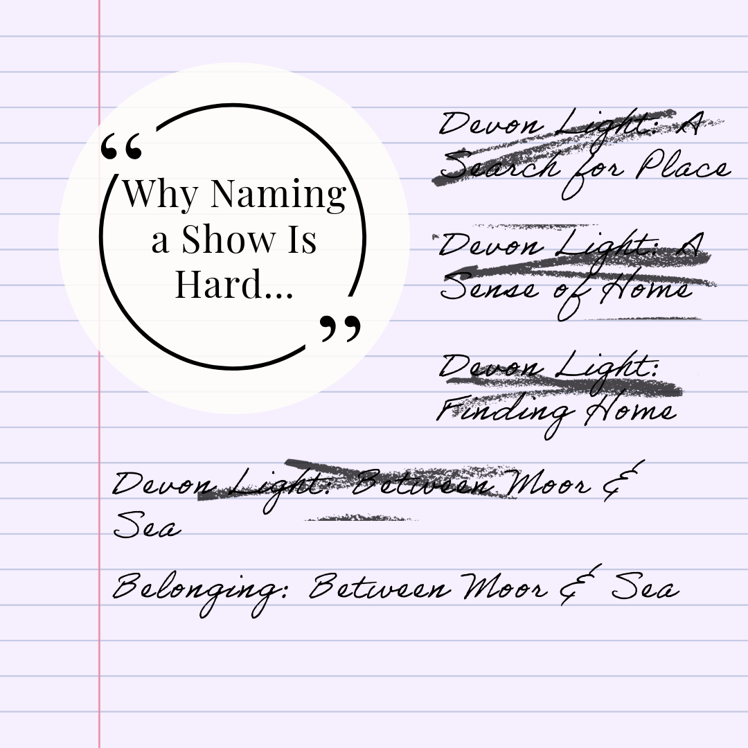 Why Naming a Show Is Hard