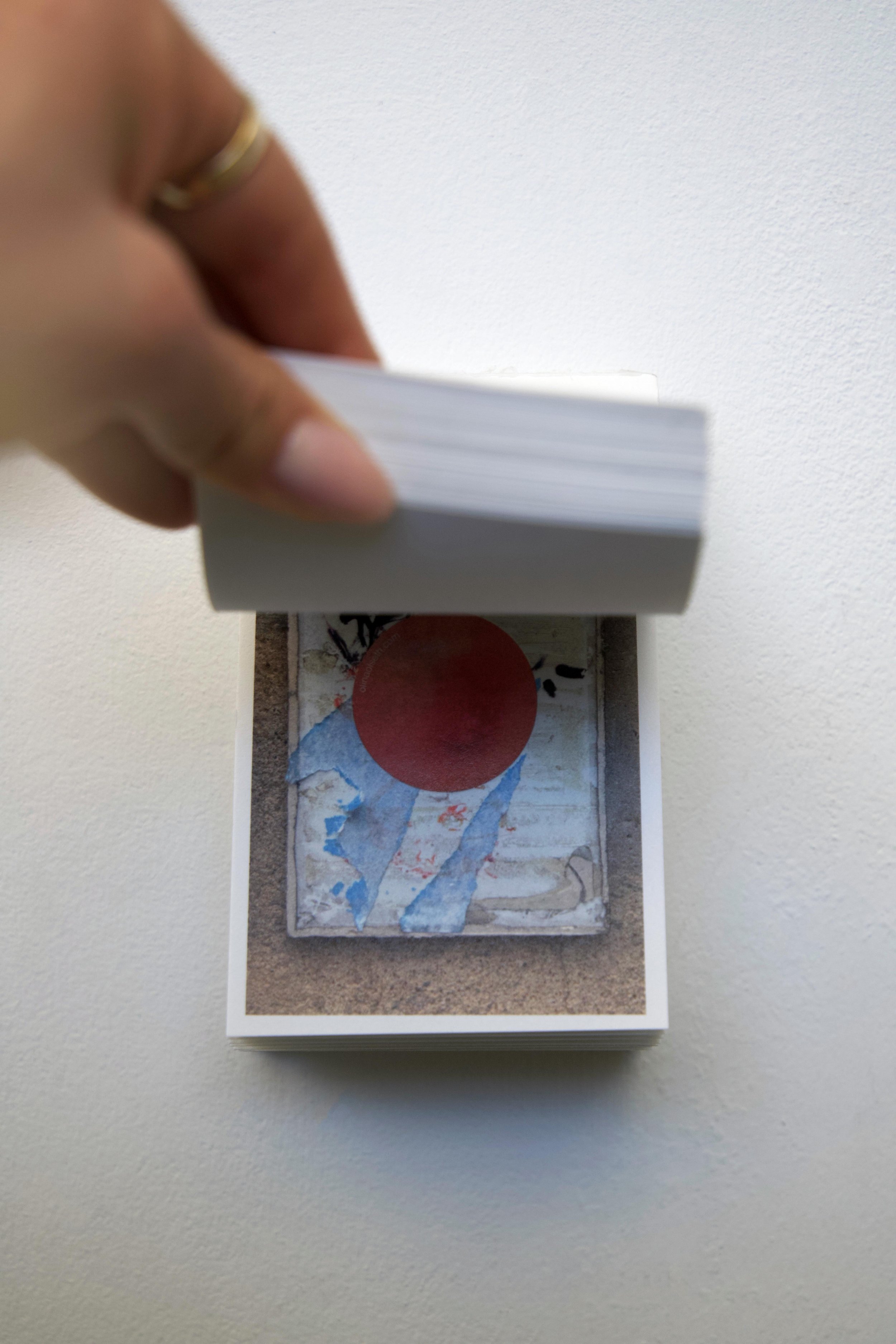 Olina Olseth, "The Nipple Revival", Flip Book, 2025.