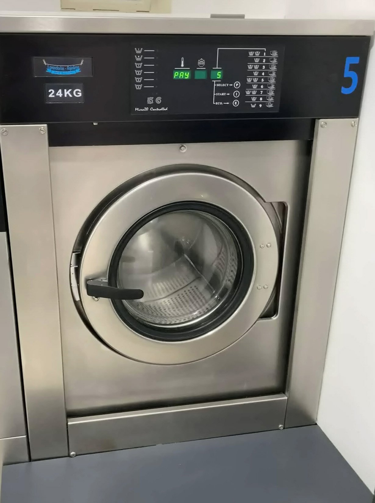Máquina Anjolima de grande capacidade, 24 kg