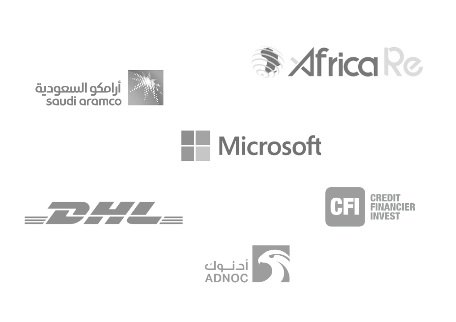Corporate guests from Saudi Aramco, Africa Re, Microsoft, DHL, CFI and ADNOC