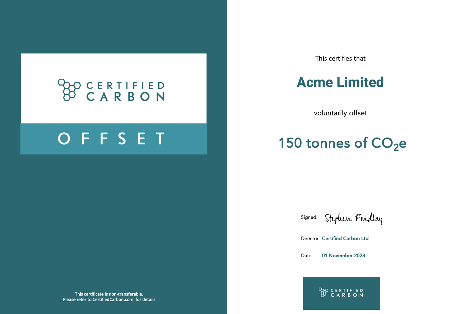 Buy Carbon Credits — Certified Carbon